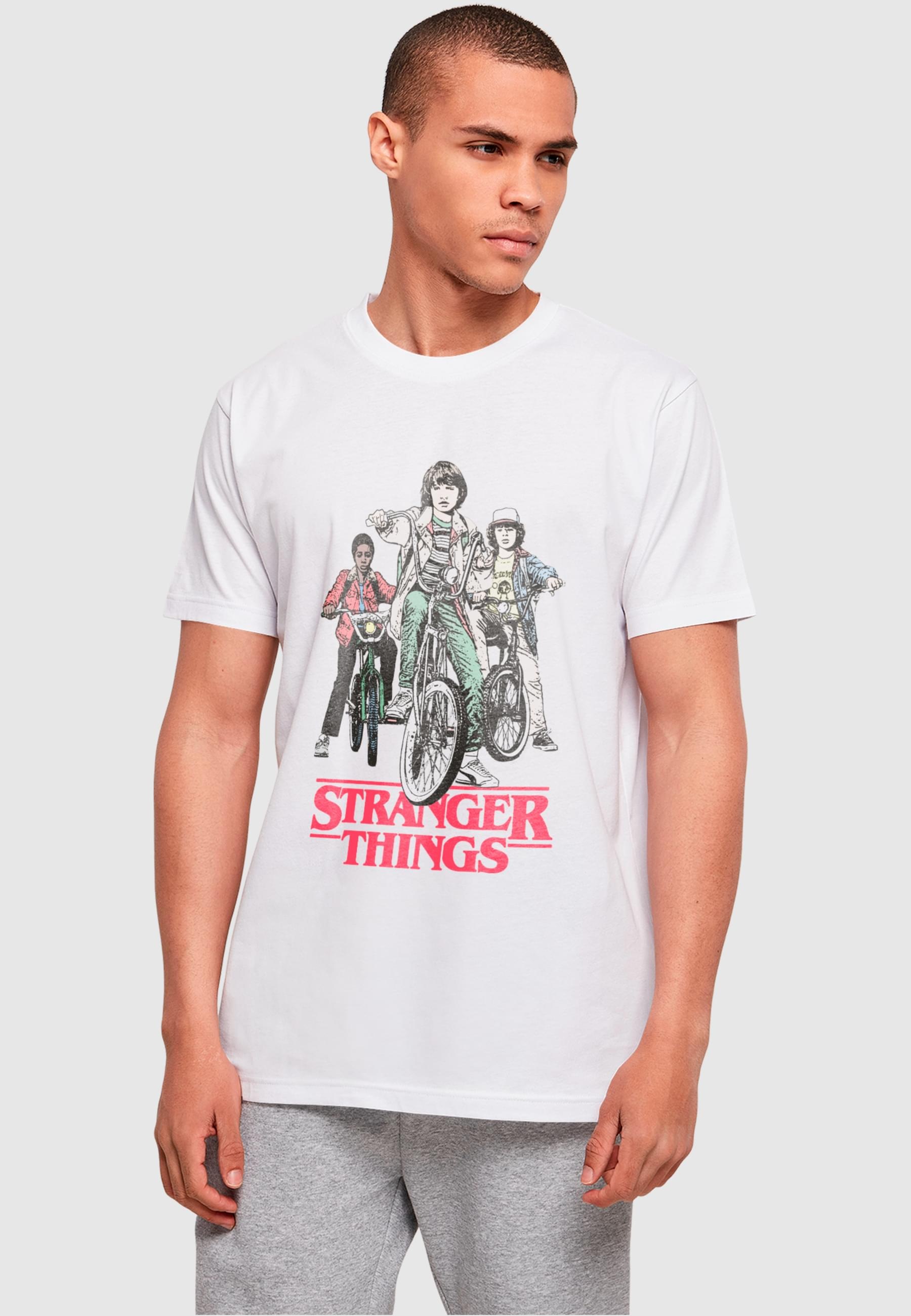 ABSOLUTE CULT T-Shirt »ABSOLUTE CULT Herren Stranger Things - Retro Bikers T-Shirt«, (1 tlg.)