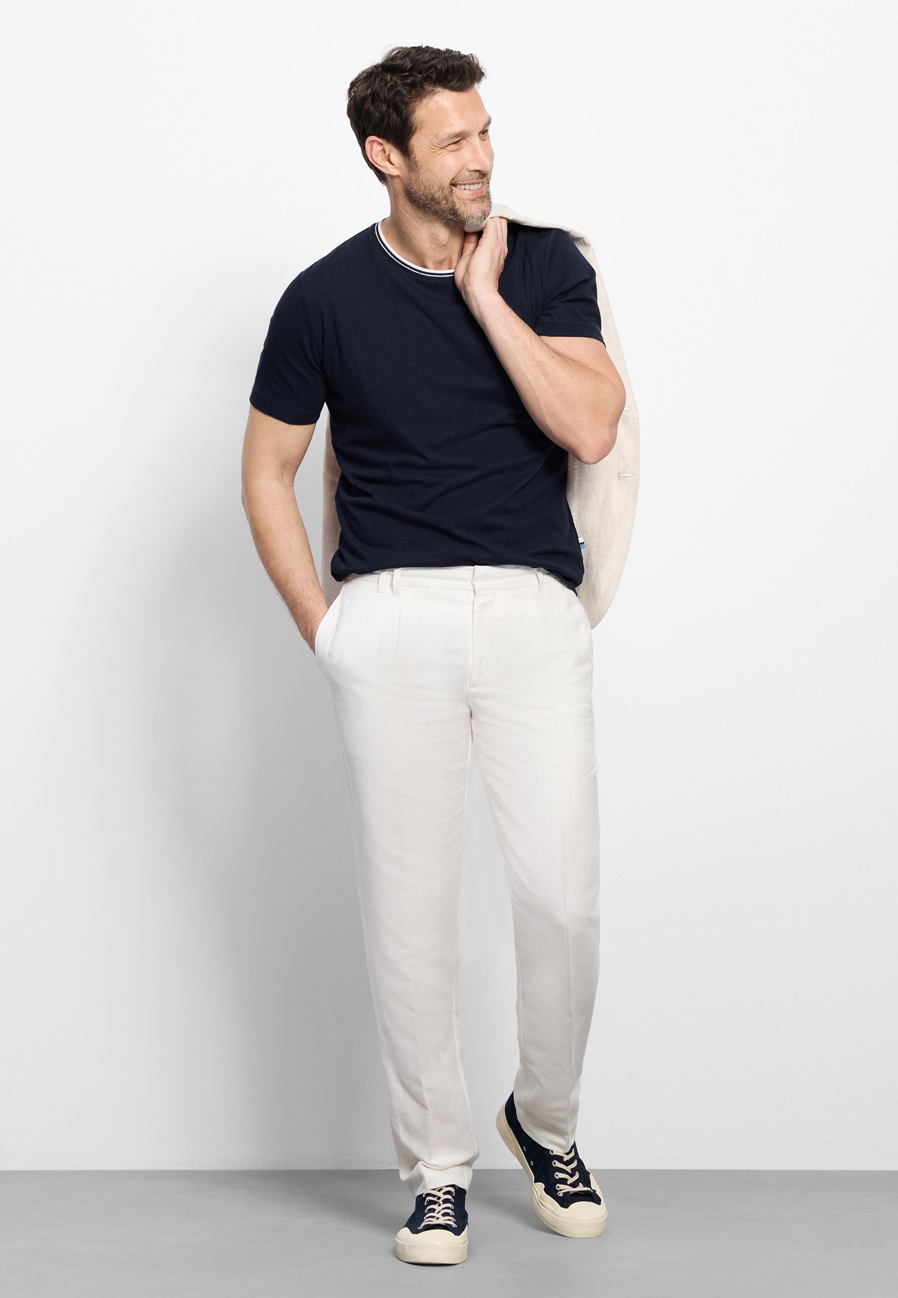 OLYMP T-Shirt »OLYMP Casual Wirk«