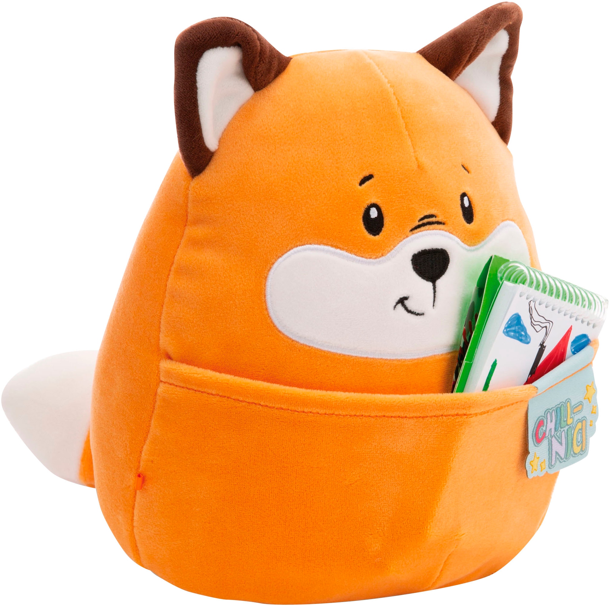 Nici Plüschfigur »Chill-NICI, Fuchs, 20 cm«, figürlich, mit marshmallowähnlicher Textur