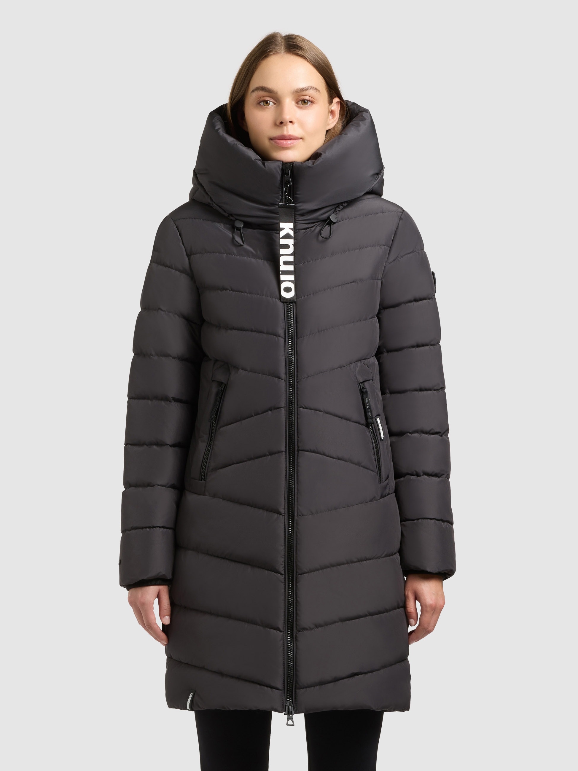 khujo Steppmantel "ENEF" Taschenbeutel mit Fleece