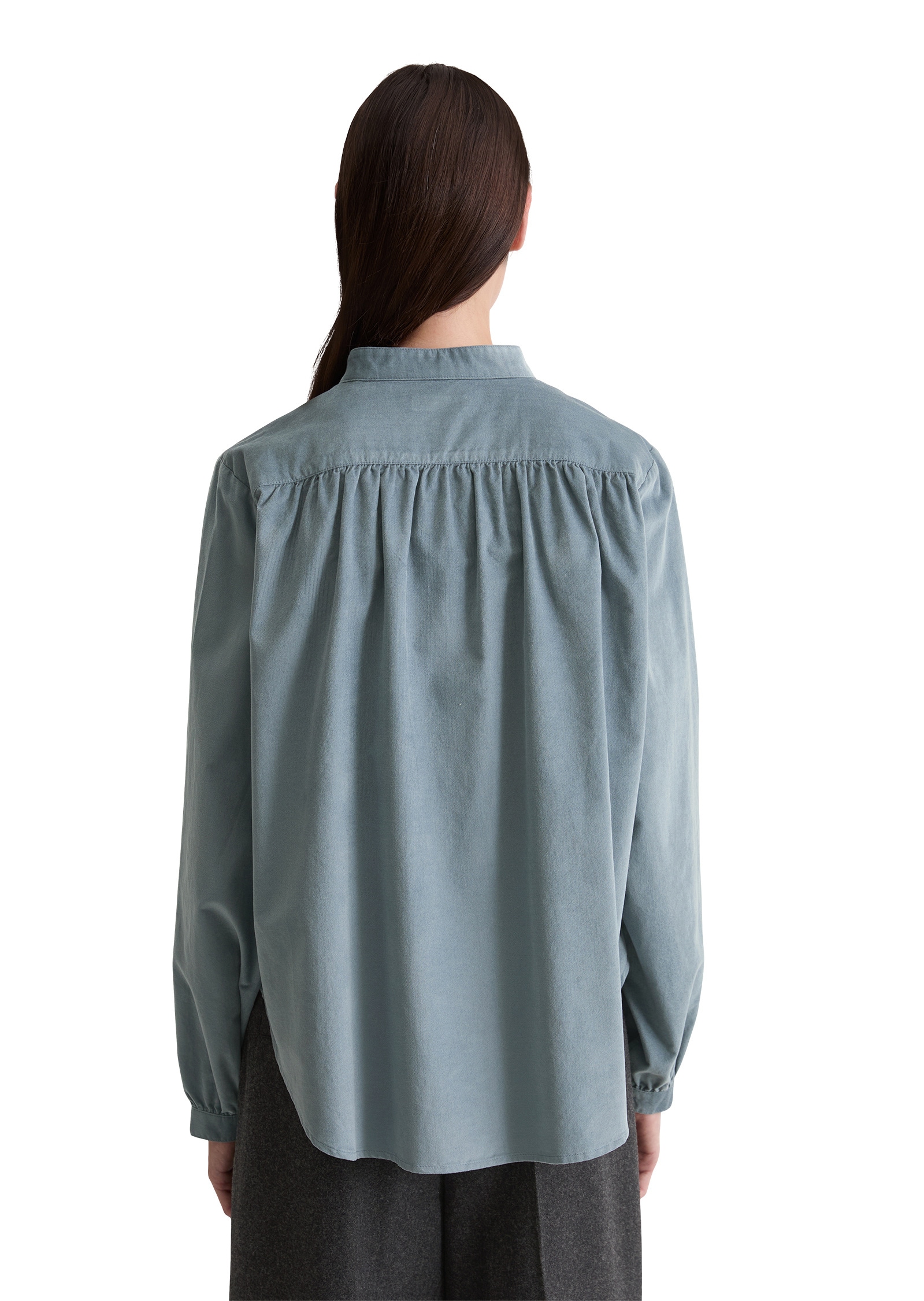 Marc O'Polo Langarmbluse »aus Organic-Cotton-Viskose-Mix«