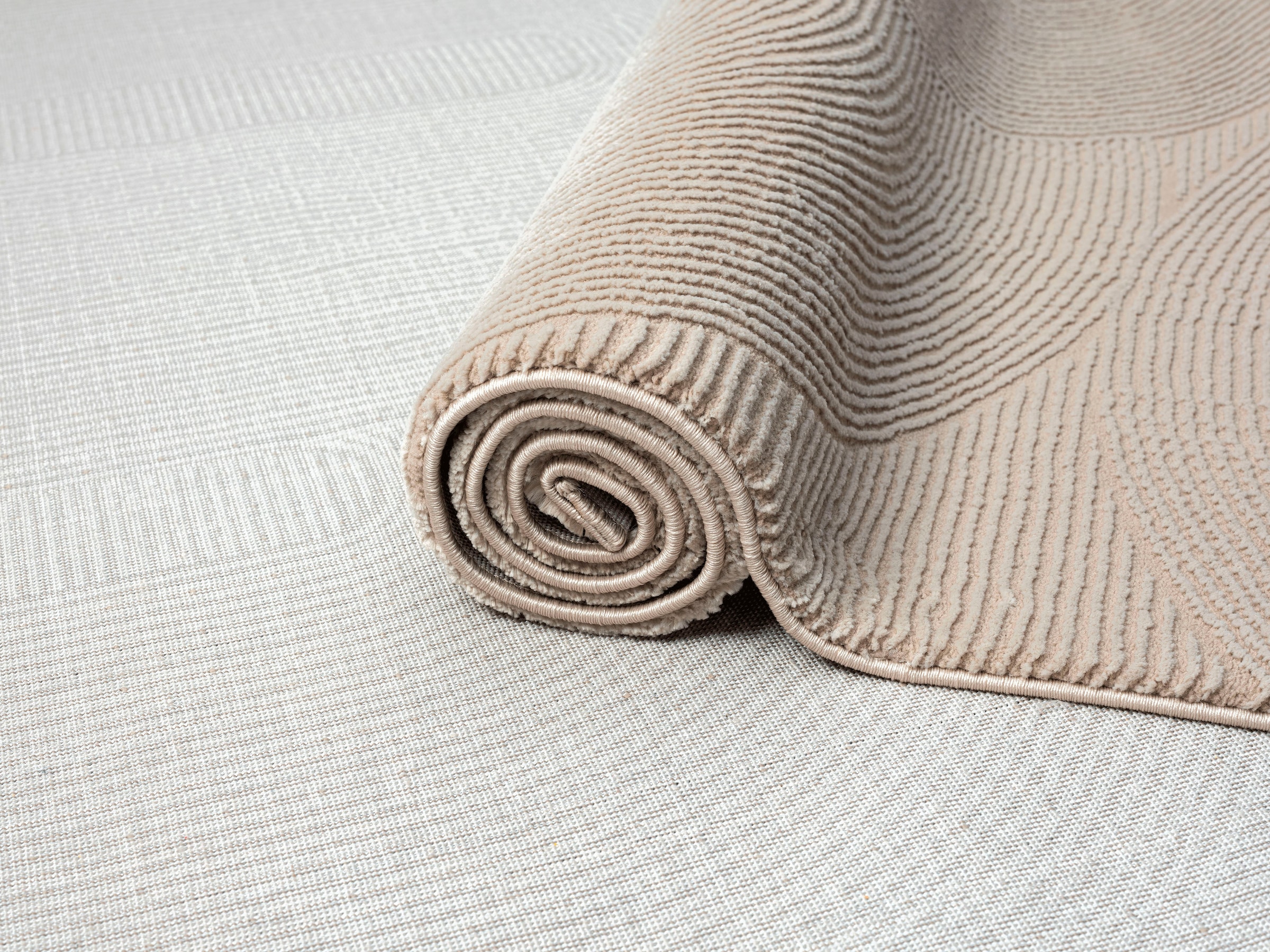 merinos Teppich Polyester, Hoch 100% Wohnzimmer | 1904«, recyceltem Tief kaufen »Sign Geometrisch, BAUR rechteckig, Struktur