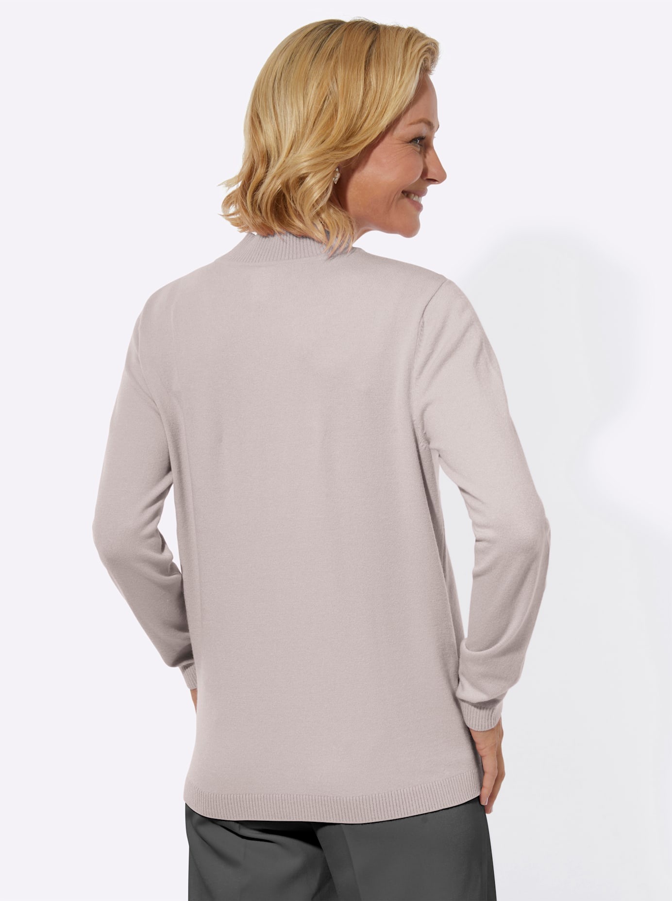 Stehkragenpullover "Stehkragen-Pullover" günstig online kaufen