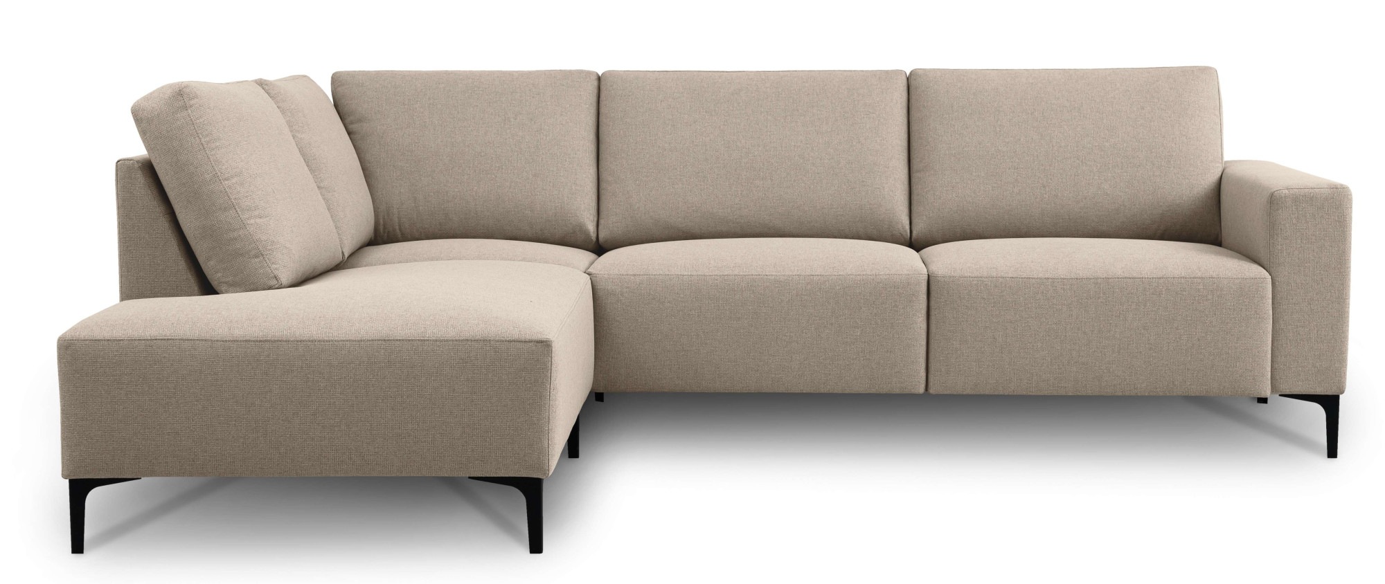Home affaire Ecksofa "Tournon, L-Form, Breite 256 cm, Webstoff, Chenille", günstig online kaufen