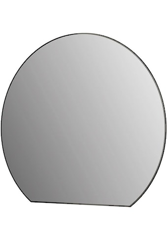Badspiegel »Picasso schwarz Ø 100 cm«, hochwertiger Aluminiumrahmen
