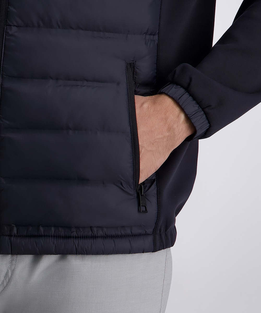 Thumbnail - Pierre Cardin Steppjacke ohne Kapuze Stepp- Jersey- Mix