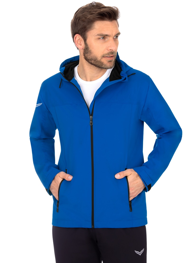 Trigema Trainingsjacke "TRIGEMA Leichte Regenjacke" 1 Stk. tlg. günstig online kaufen