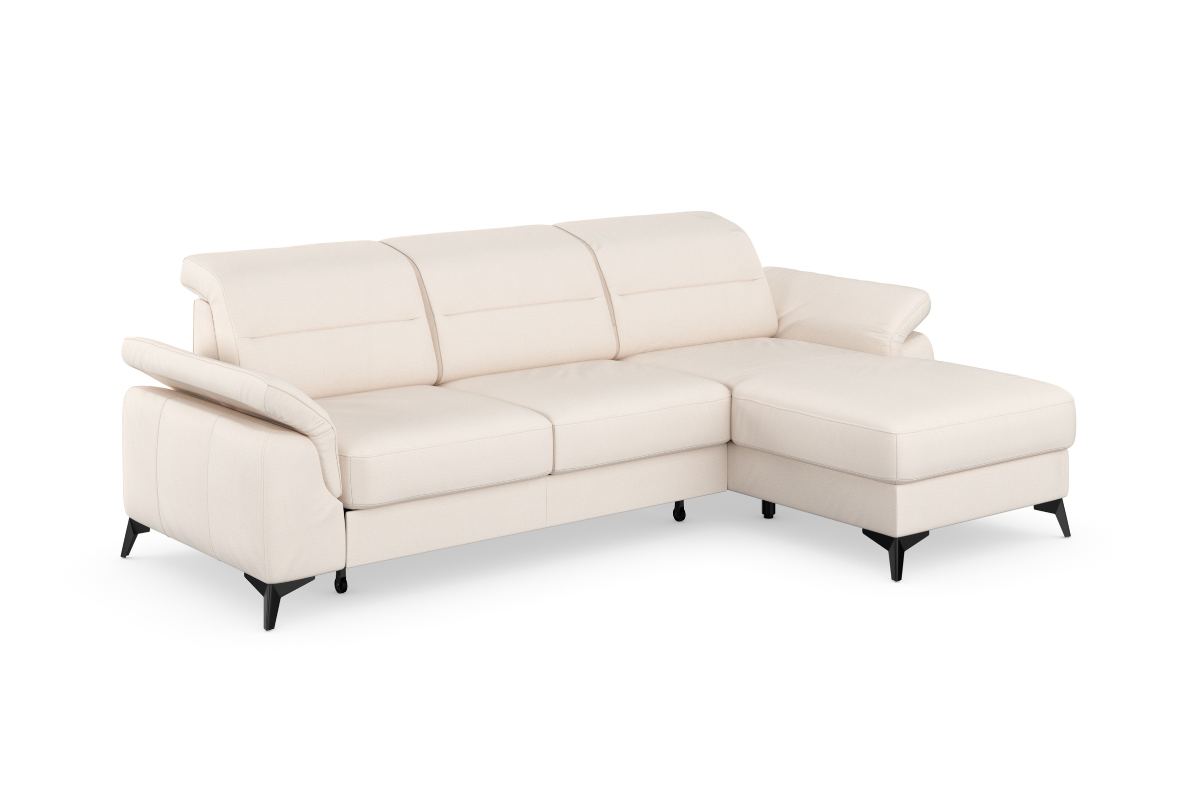 sit&more Ecksofa "Sinatra L-Form", mit Recamiere, optional mit Kopfteilvers günstig online kaufen