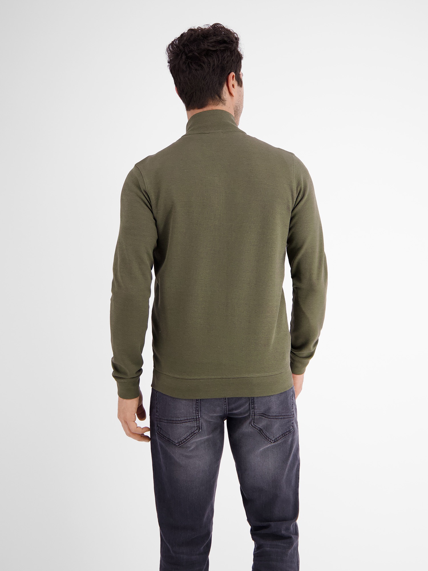 LERROS Sweatjacke »LERROS Sweatjacke in Strukturqualität«