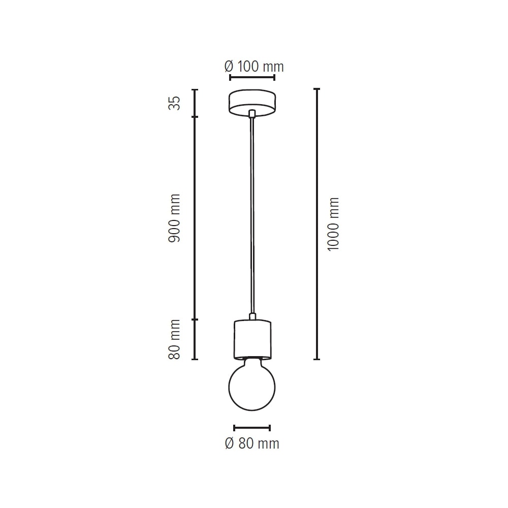 SPOT Light Pendelleuchte »STRONG«, flammig-flammig, Textilkabel, Echtes Naturprodukt 1 Hängeleuchte, | - Nachhaltig Beton, BAUR