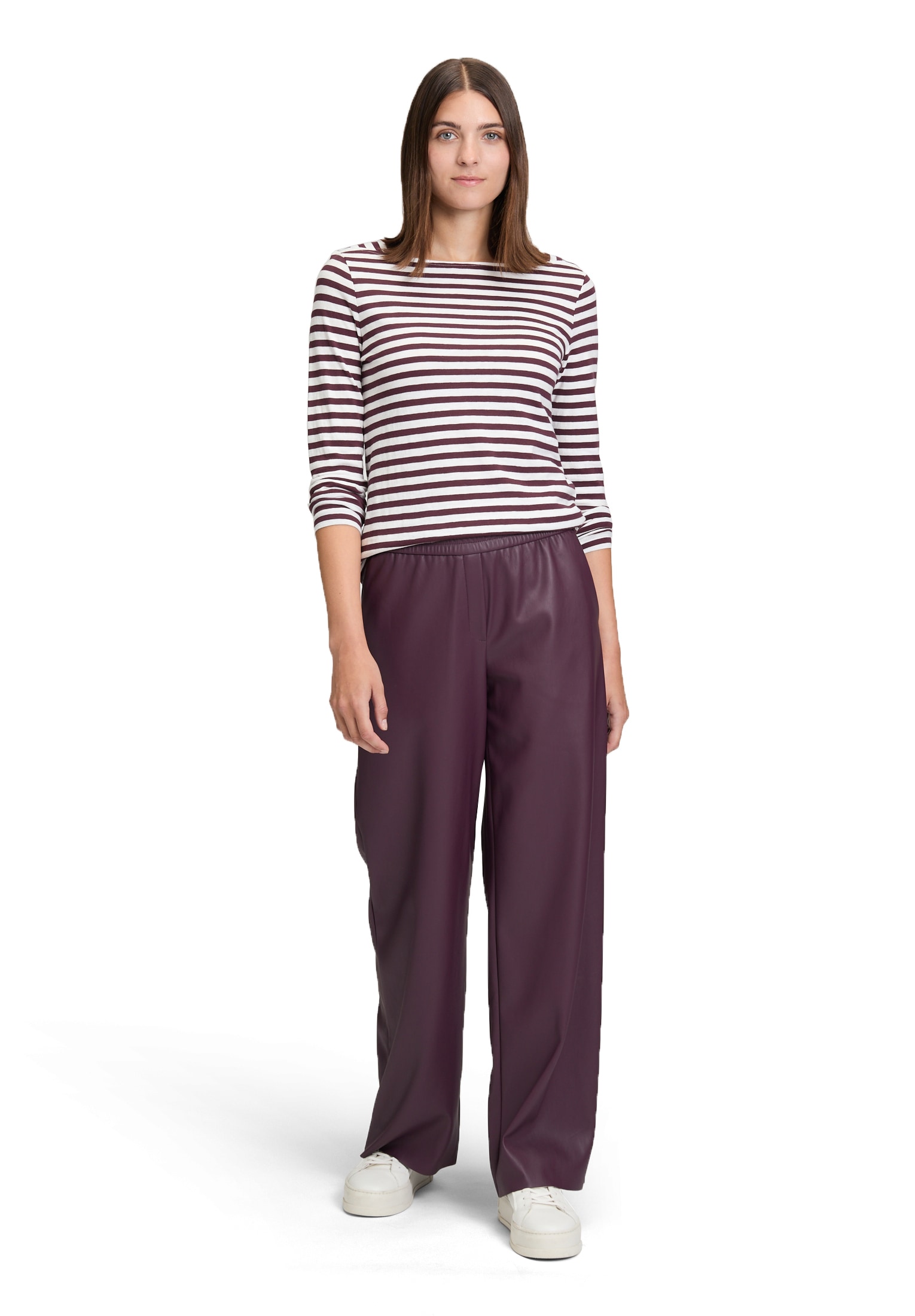 Betty&Co Kurzarmshirt »Betty & Co Damen Ringelshirt mit U-Boot-Ausschnitt«, (1 tlg.)