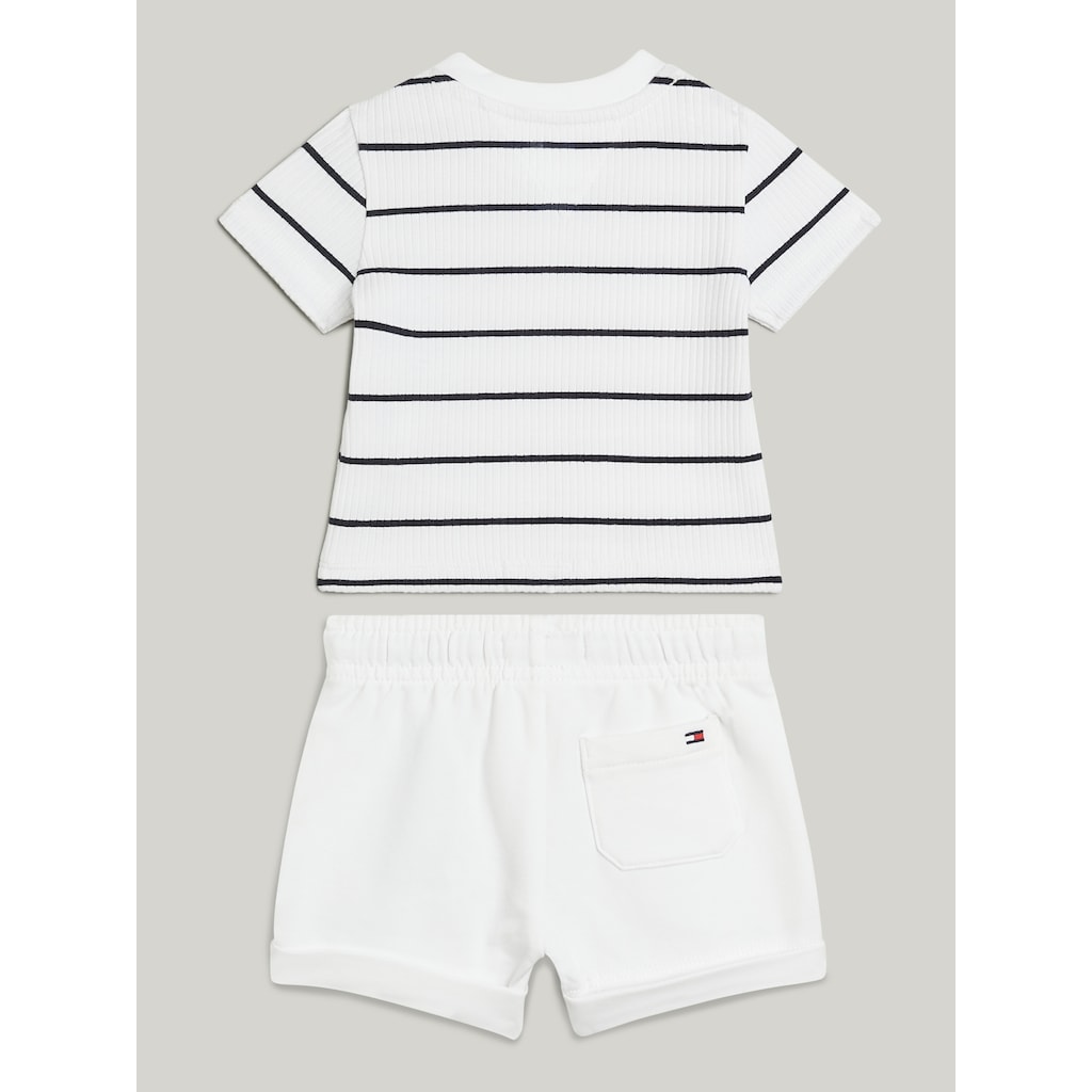 Tommy Hilfiger T-Shirt »BABY ESSENTIAL STRIPED SET«, (Set, 2 tlg.)