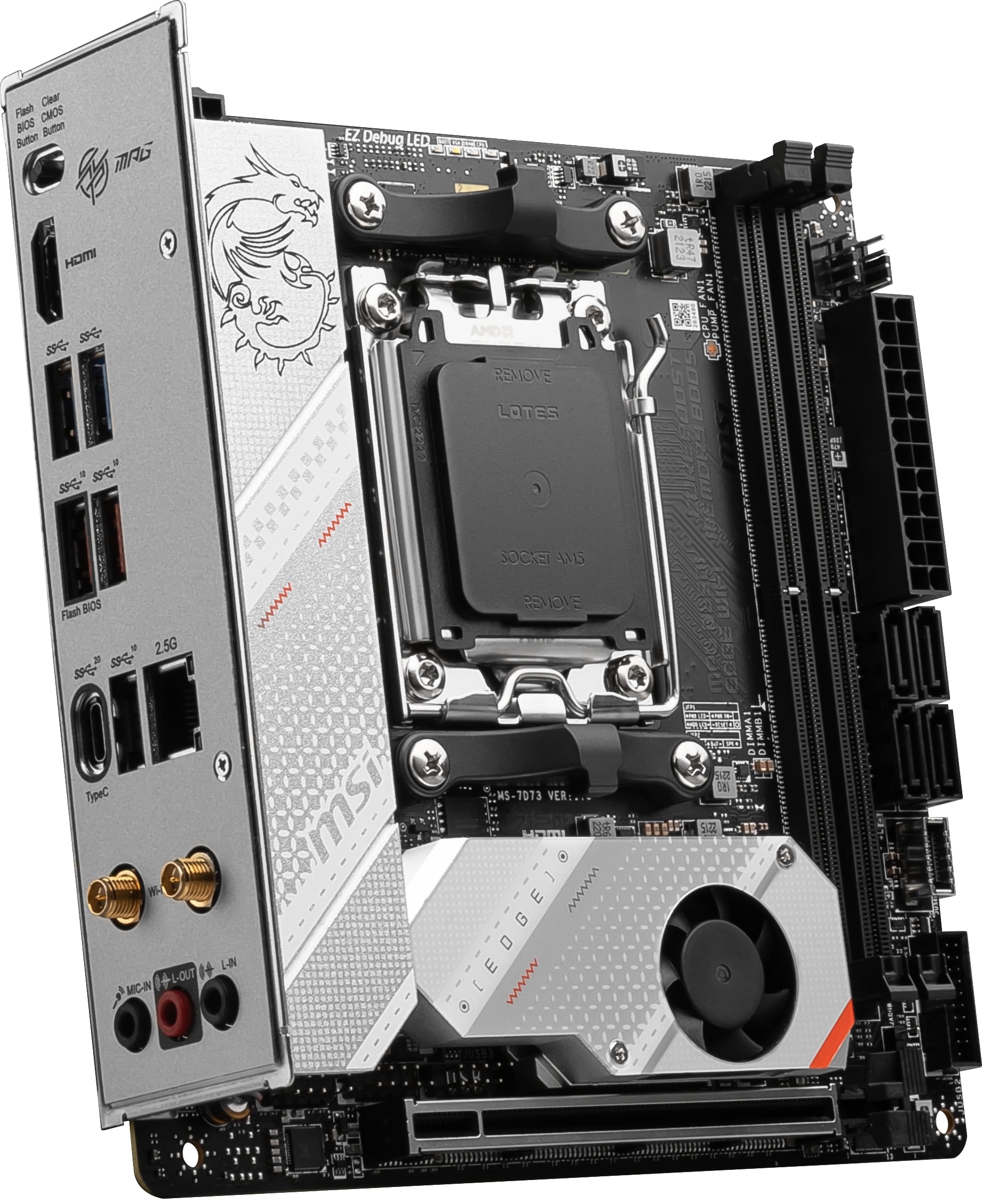 MSI Mainboard »MPG B650I EDGE WIFI«