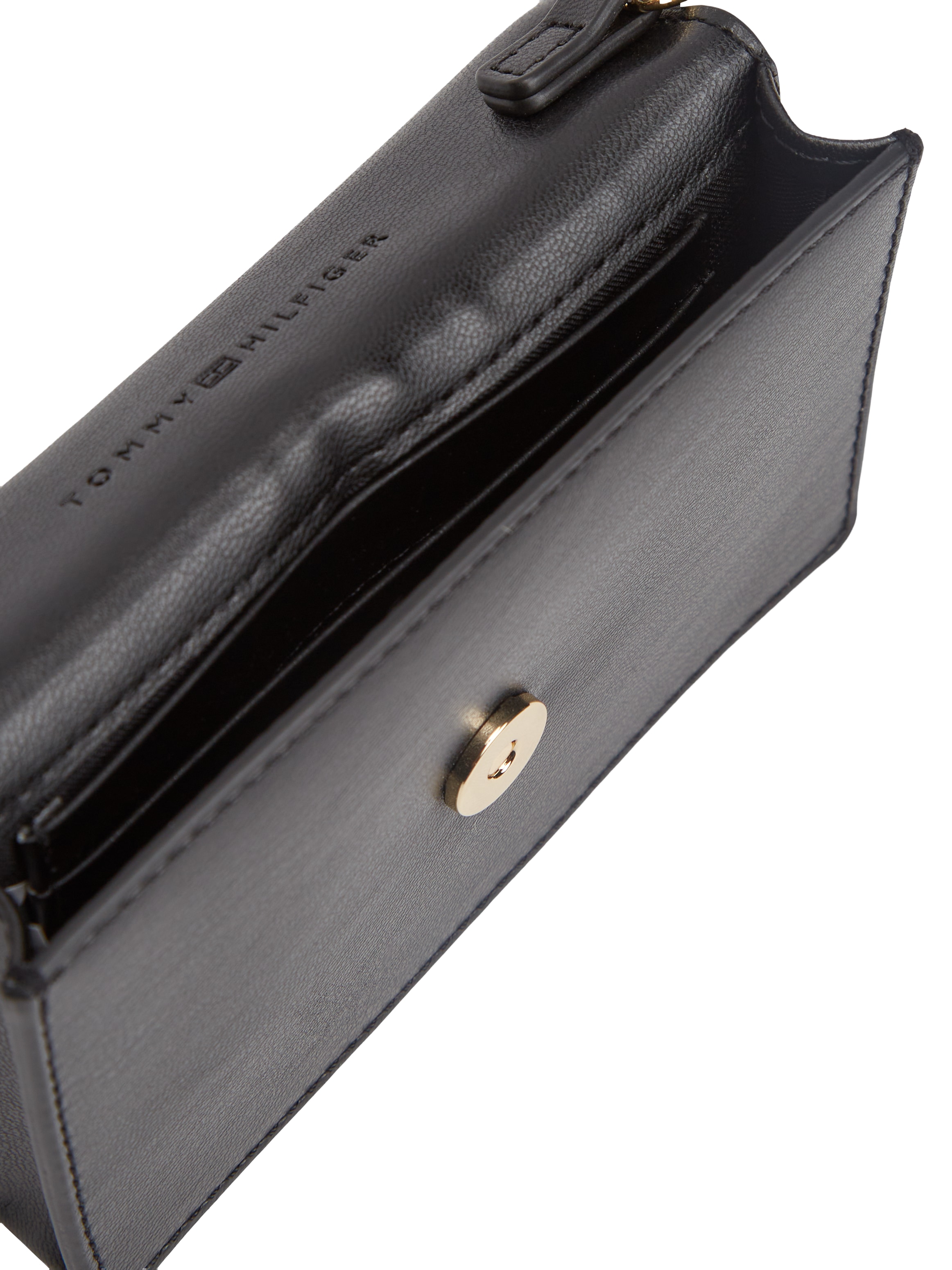Tommy Hilfiger Kartenetui »TH ICON CARD HOLDER W/CHAIN« , Damen Geldbeutel, Portemonnaie, Minibag mit TH-Logoemblem