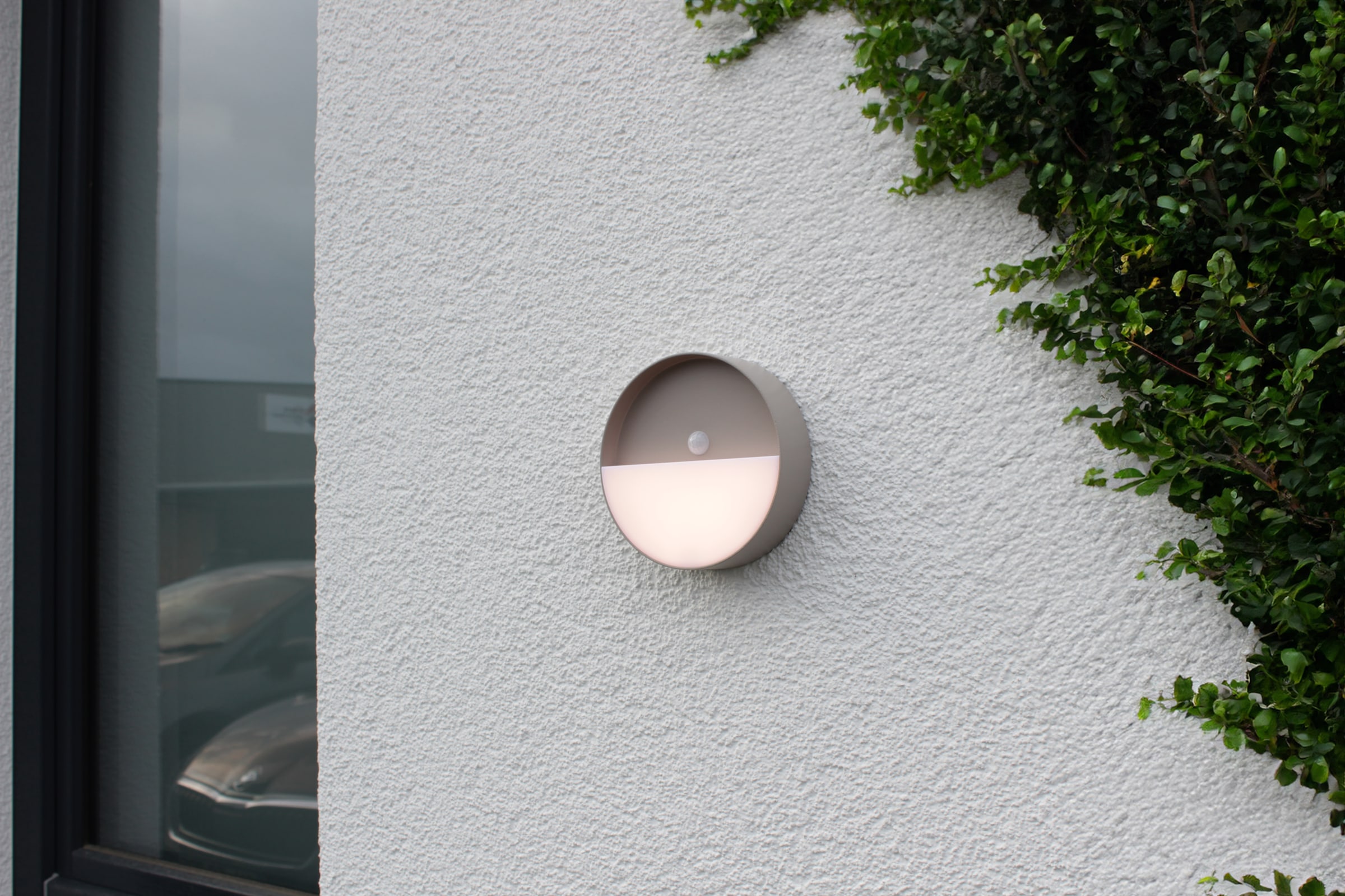 ECO-LIGHT LED Außen-Wandleuchte »LED-Wandleuchte MEG + PIR«, 1 flammig, Leuchtmittel LED-Board | LED fest integriert, Akku-Licht für Innen & Außen
