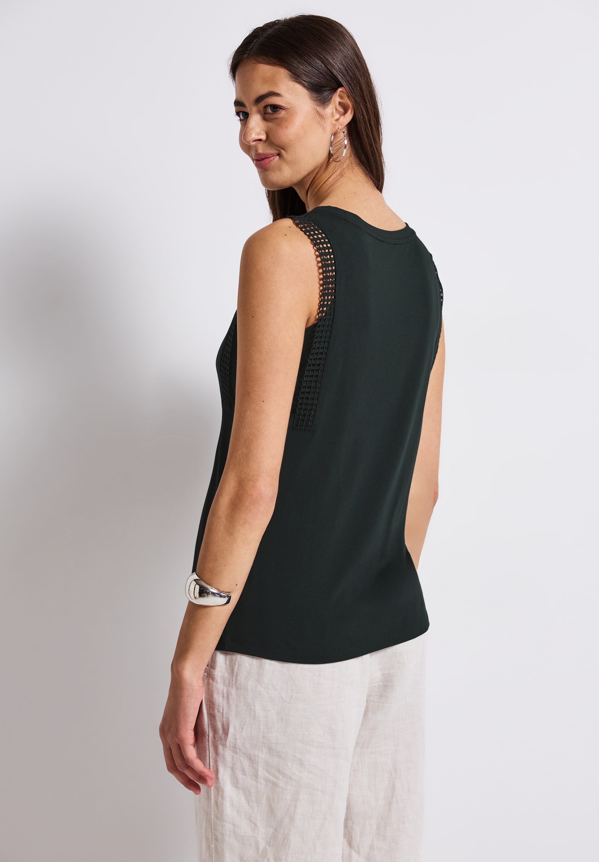 STREET ONE Tanktop, aus stretchigem Viskosematerial günstig online kaufen