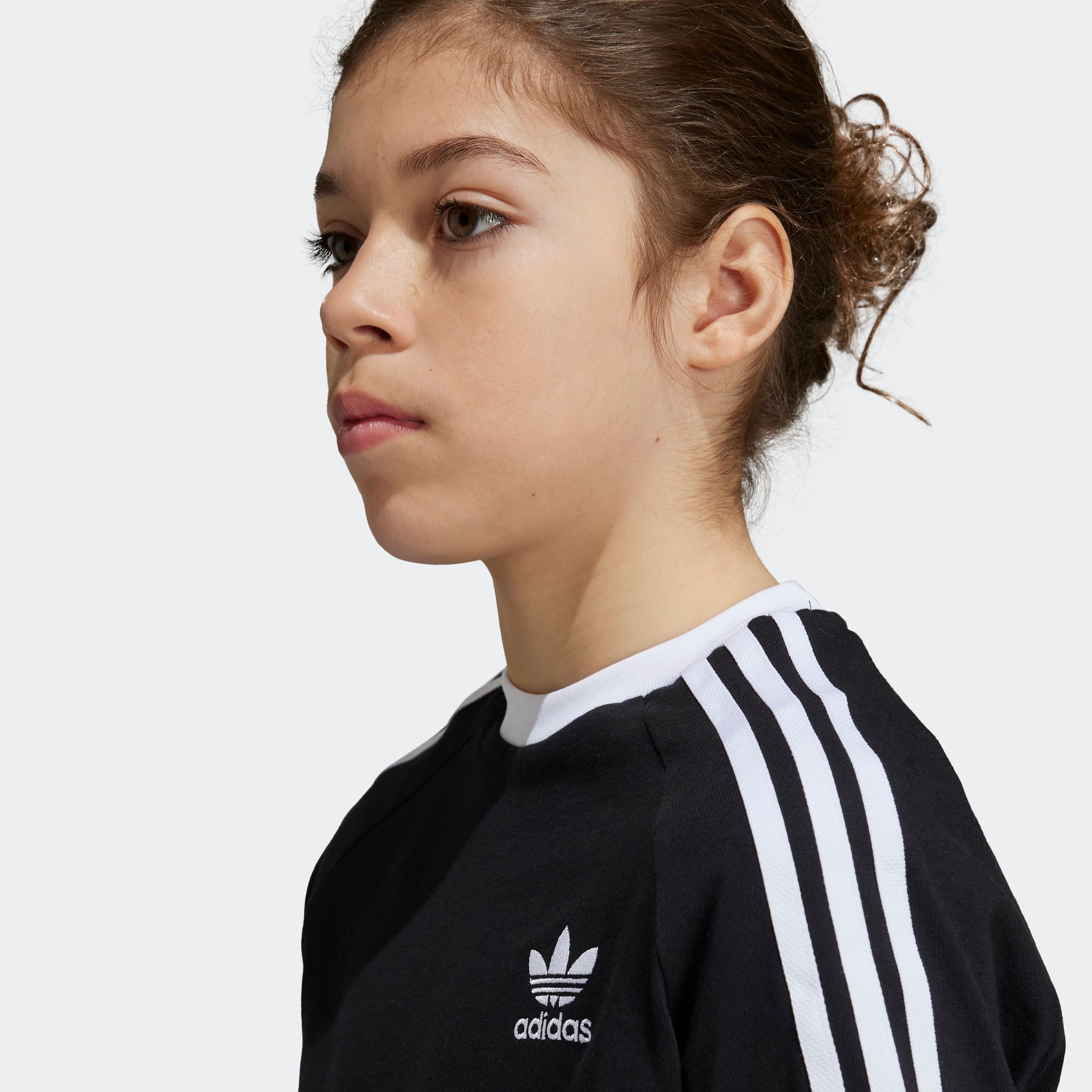 adidas Originals T-Shirt »3 STRIPE TEE«, drei Streifen Shirt für Kinder