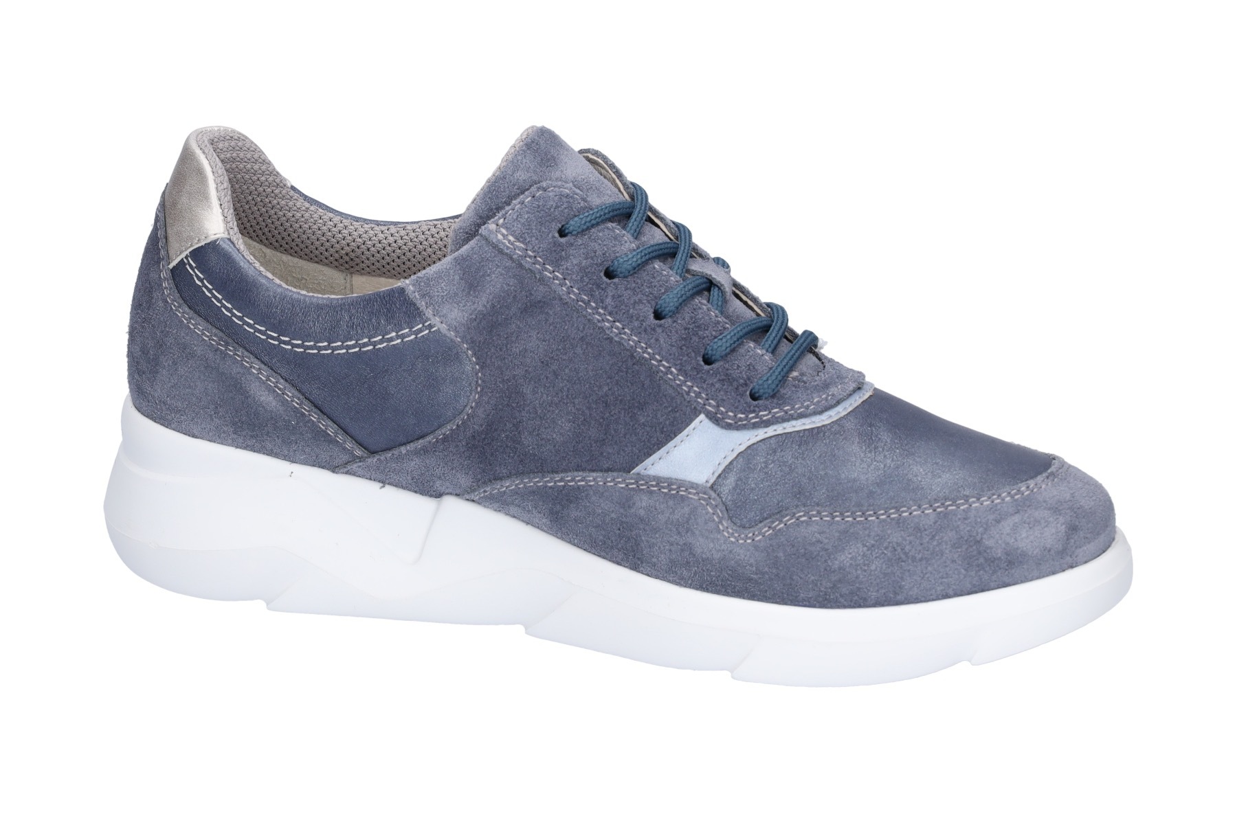 Waldläufer Keilsneaker »K-FUNKY«, Schnürschuh, Halbschuh, Komfortschuh, Reißverschluss, K-Weite