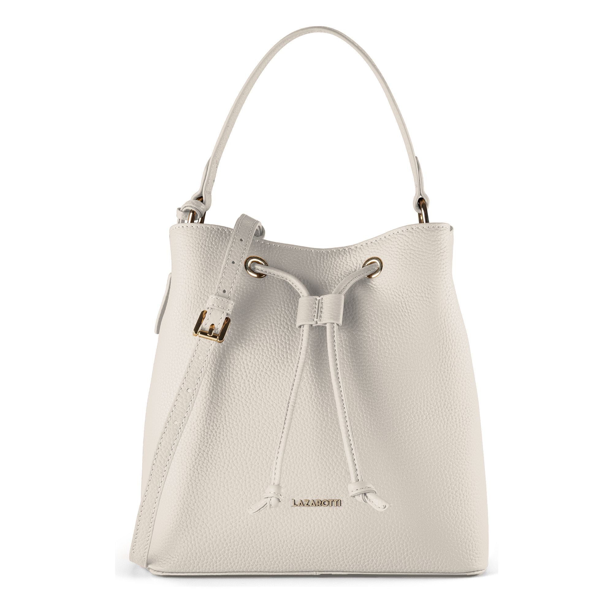 Lazarotti Beuteltasche "Bologna Leather Crossbody Beuteltasche Leder 25 cm"