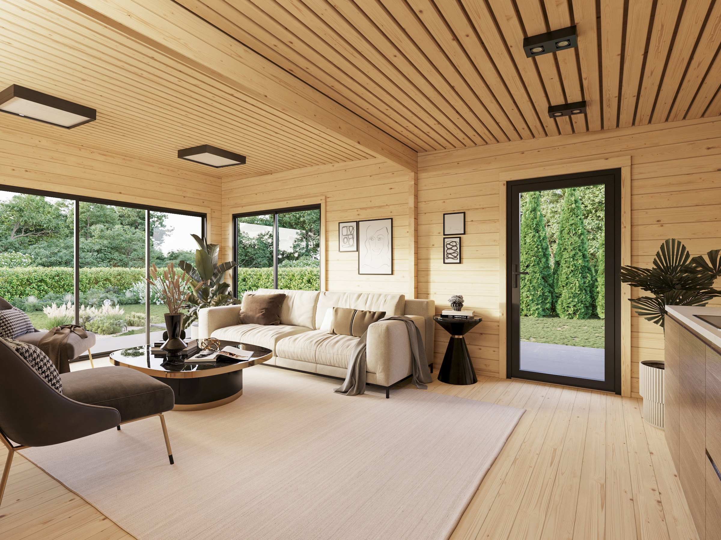 Palmako Gartenhaus »Cecilia 39,9 m²«