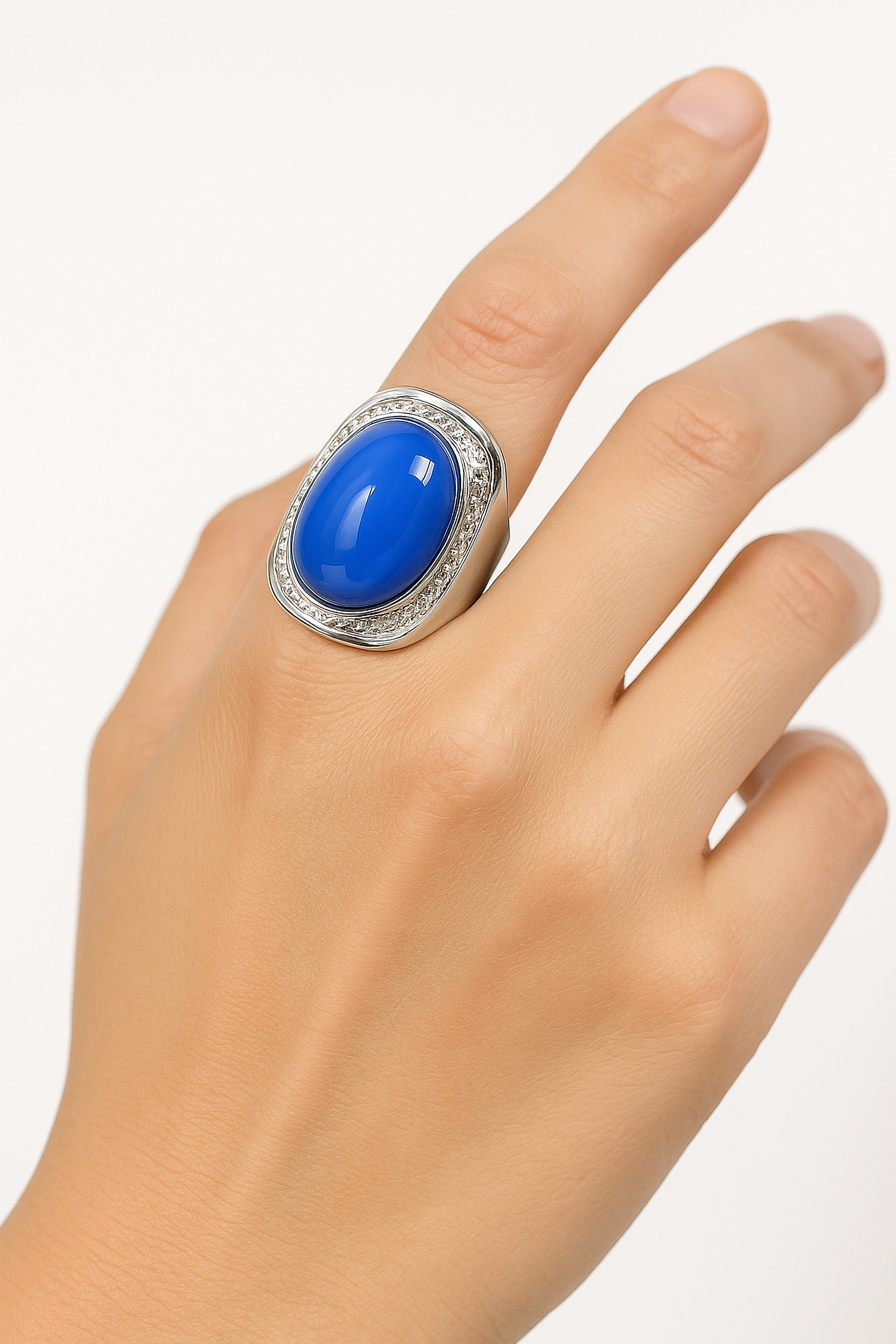 COLLEZIONE ALESSANDRO Fingerring »BlueOcean«