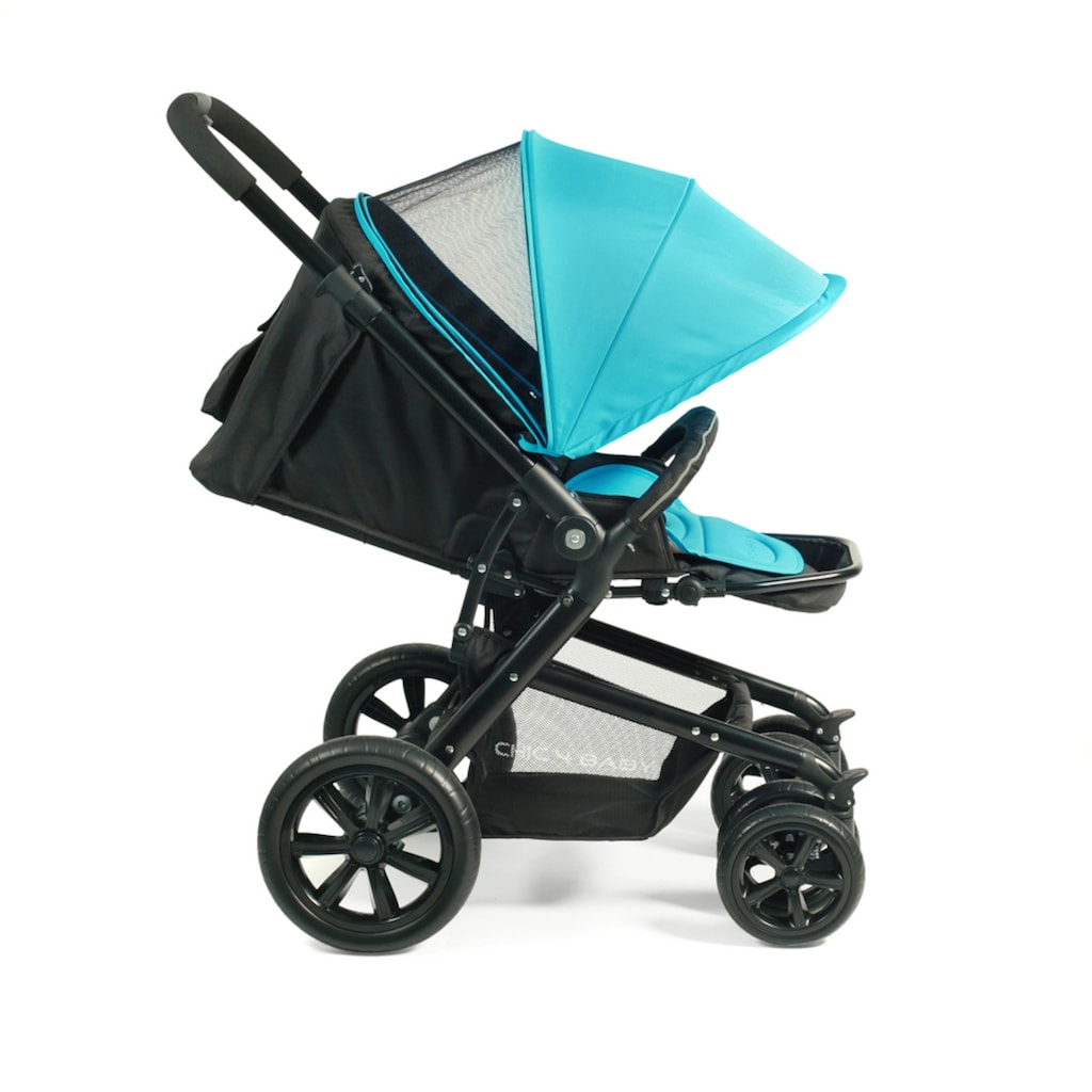 CHIC4BABY Kinder-Buggy »Pronto«, mit feststellbaren Doppelschwenk-Vorderrädern; Kinderwagen, Buggy, Sportwagen, Sportbuggy, Kinderbuggy, Sport-Kinderwagen