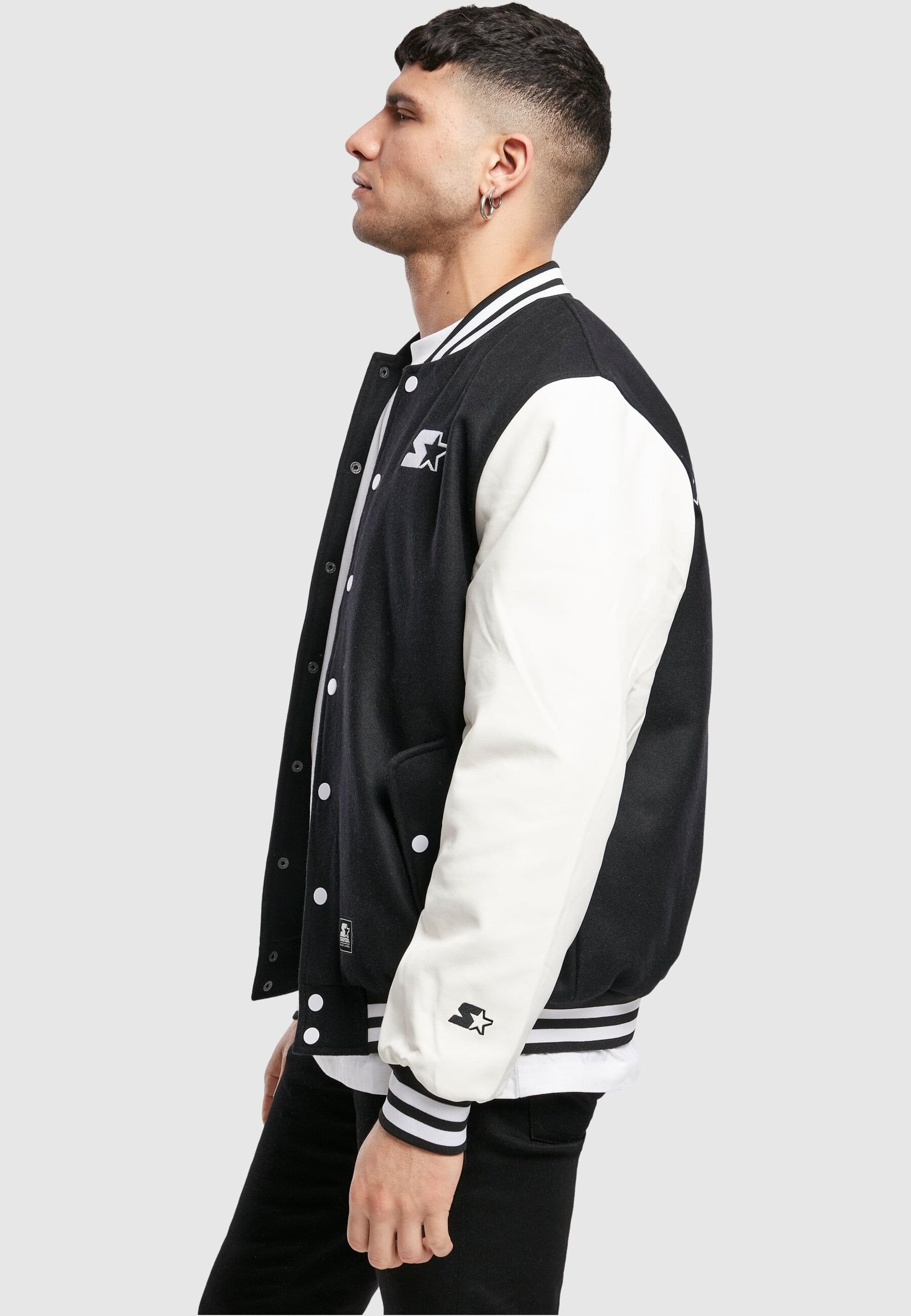 Starter Black Label Collegejacke »Starter Black Label Herren Starter College Jacket«, (1 St.), ohne Kapuze