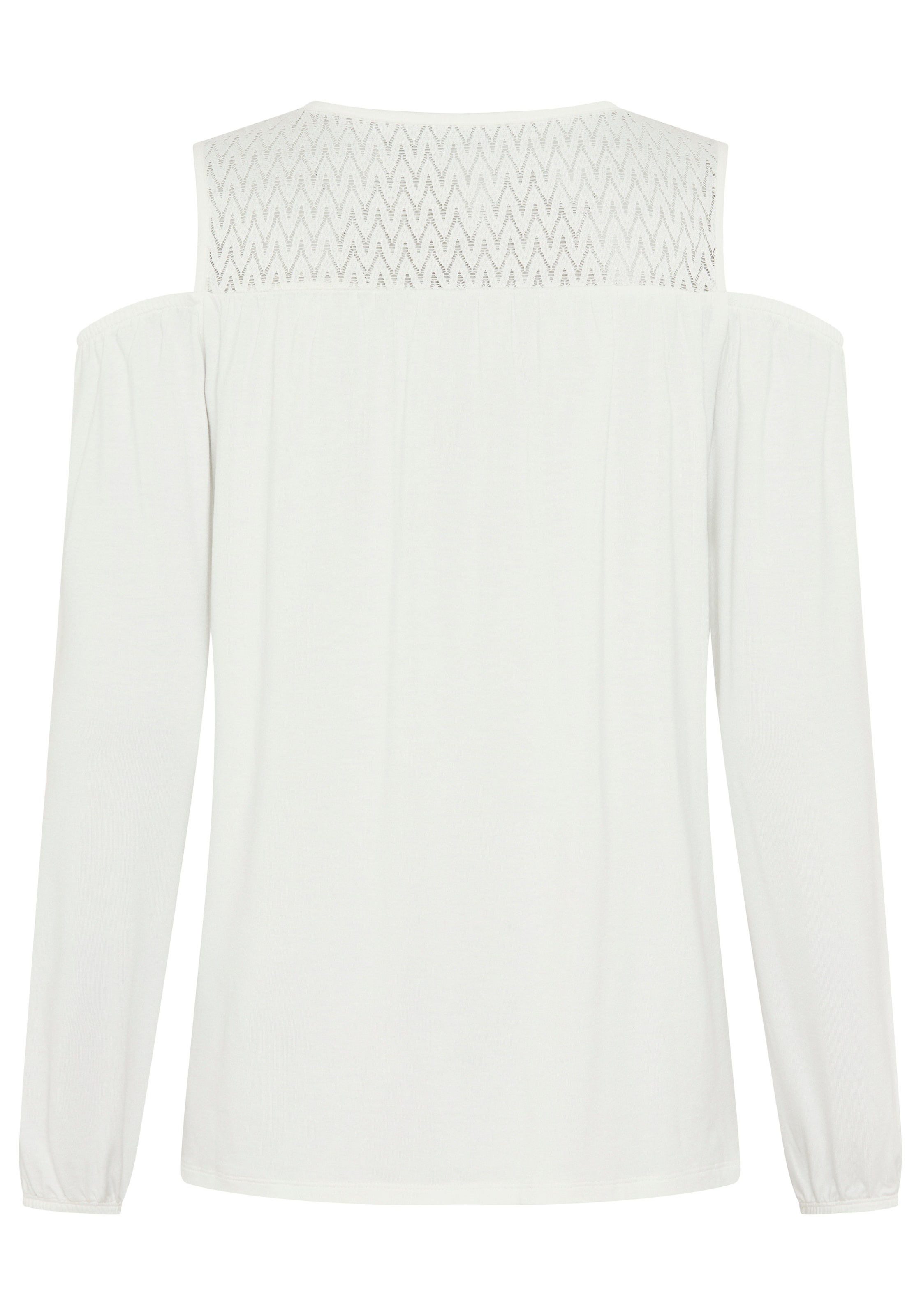 Laura Scott Langarmshirt lässig geschnitten, Langarm, femininer Stil