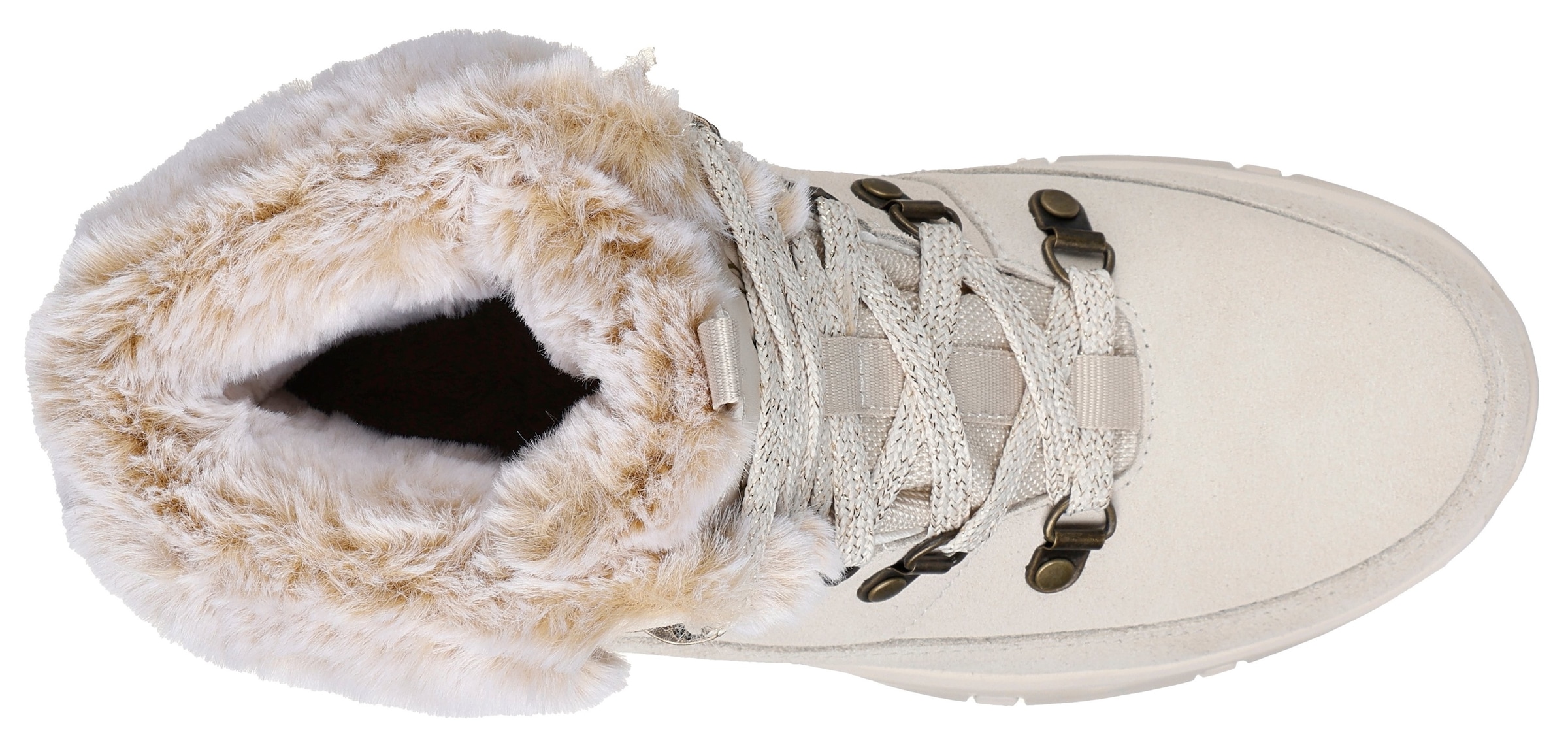 Skechers Winterboots »TREGO«, Chunky Boots, Freizeitschuh, Winterstiefel mit Plateausohle