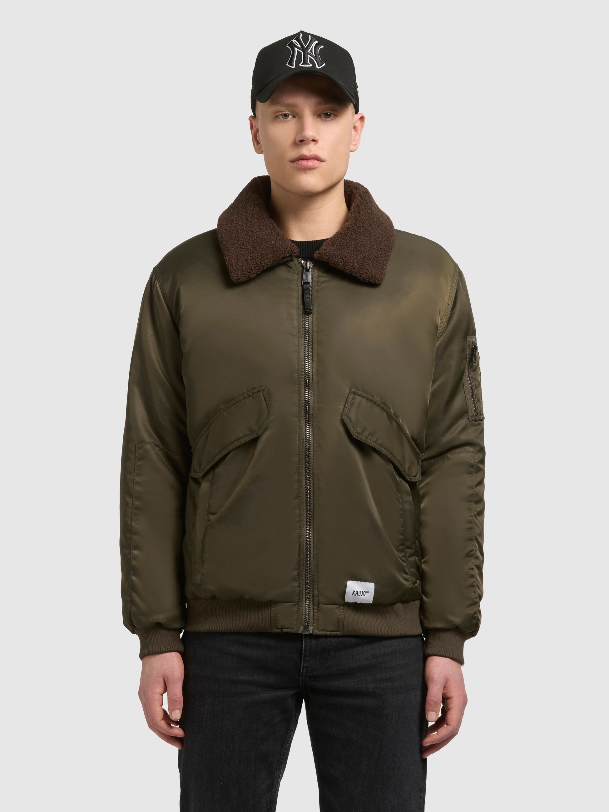 khujo Bomberjacke »GROUND« ohne Kapuze