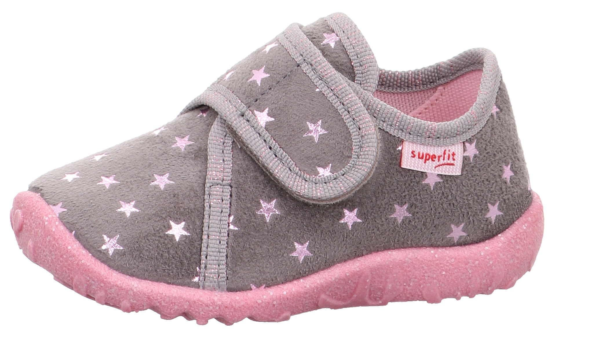 Hausschuh »SPOTTY WMS: Mittel«, Klettschuh, Kindergarten Schuh mit süßem Motiv