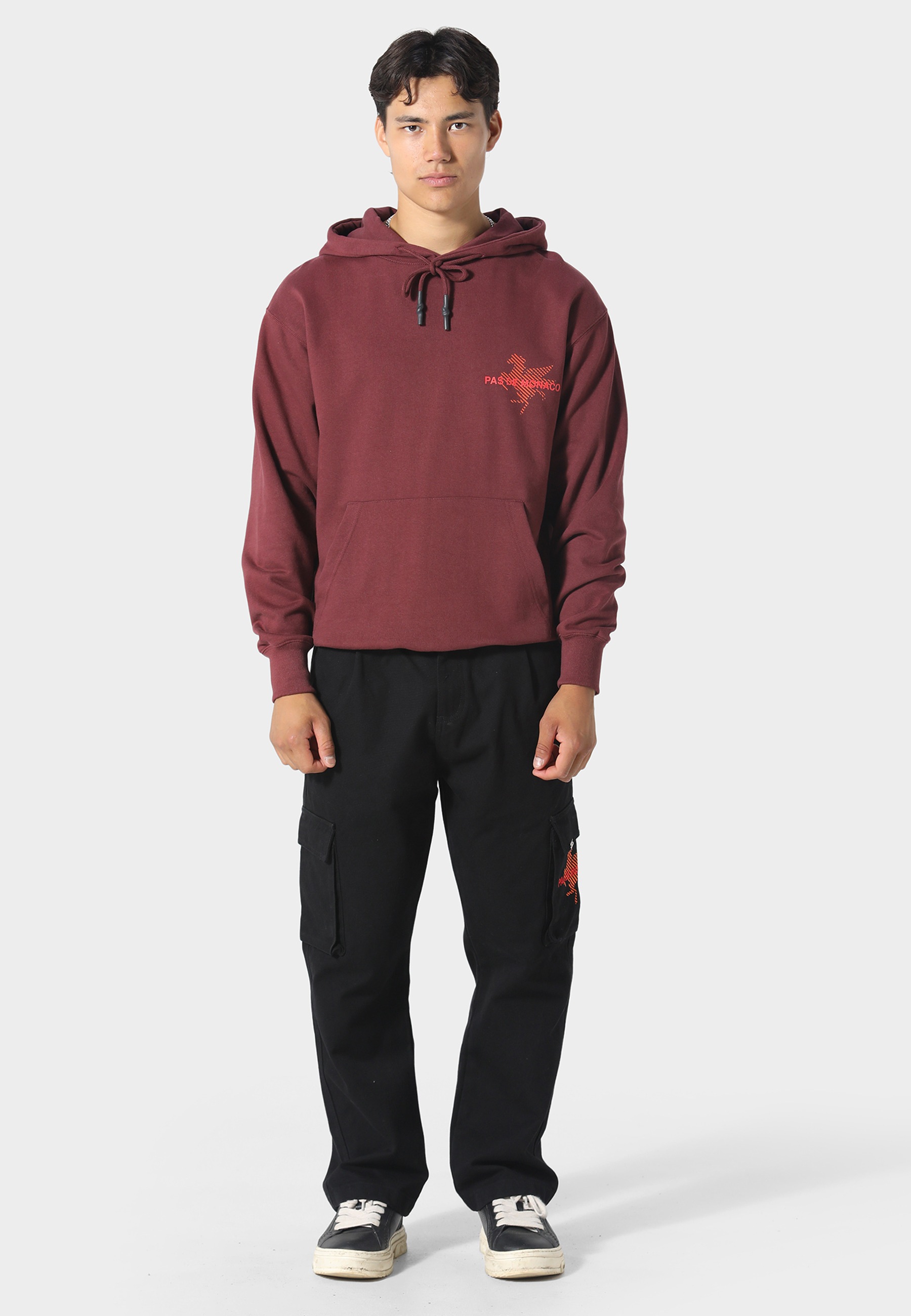 Pas De Monaco Kapuzensweatshirt »Pas De Monaco LA PEGAUS CHEVRON HOODY«, 1

