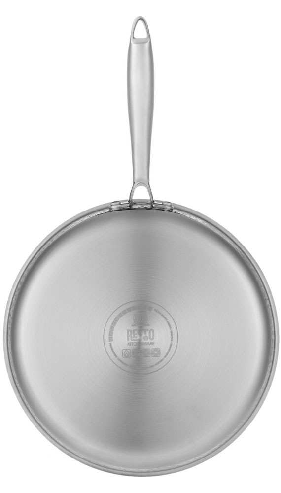 Thumbnail - RESTO Kitchenware Bratpfanne "Crater Pfanne aus Tri-Ply (Edelstahl + Aluminium + Edelstahl) ofenfest" Edelstahl 18/10 1 ...