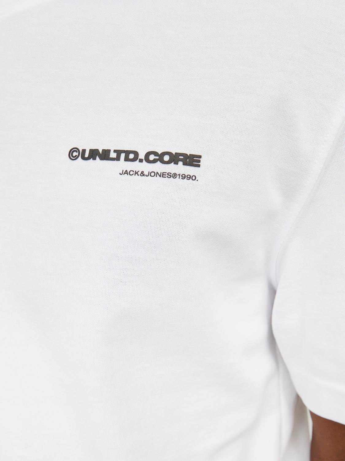 Jack & Jones Rundhalsshirt »JCOAERO PRINT TEE SS CREW NECK NOOS«