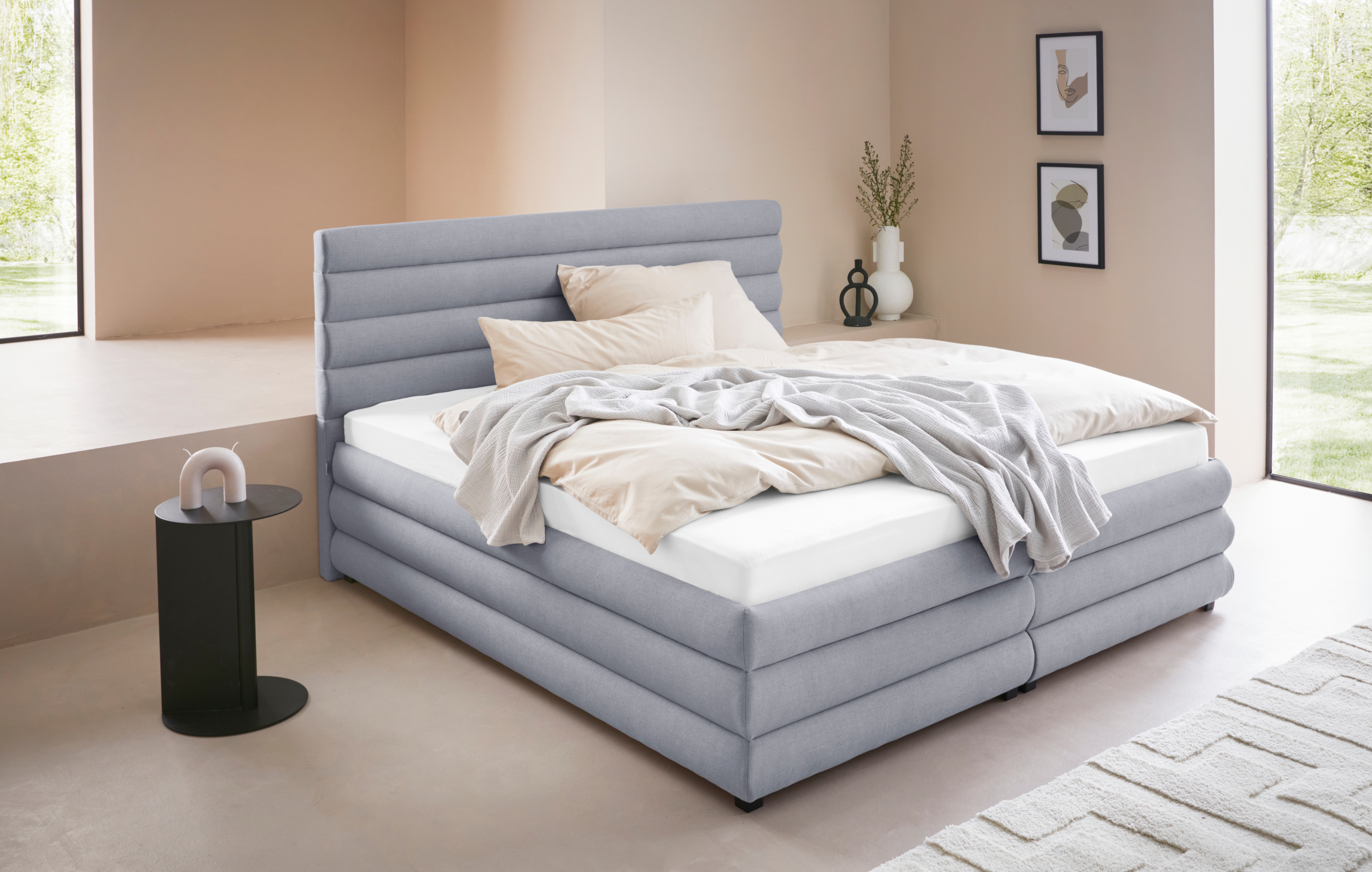 LeGer Home by Lena Gercke Polsterbett "Maylis" wahlweise mit und ohne Matratze und Lattenrost, auch in 200cm Breite
