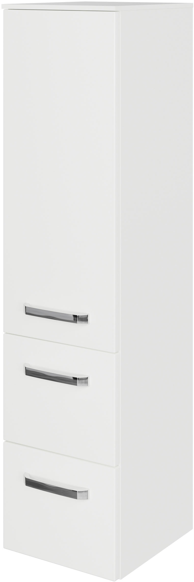 Saphir Badmöbel-Set »Serie 4010 5-teilig Keramik-Waschtisch mit LED-Spiegelschrank«, (Set), Bad Set mit Unterschrank, Hängeschrank, Midischrank, inkl. Türdämpfer
