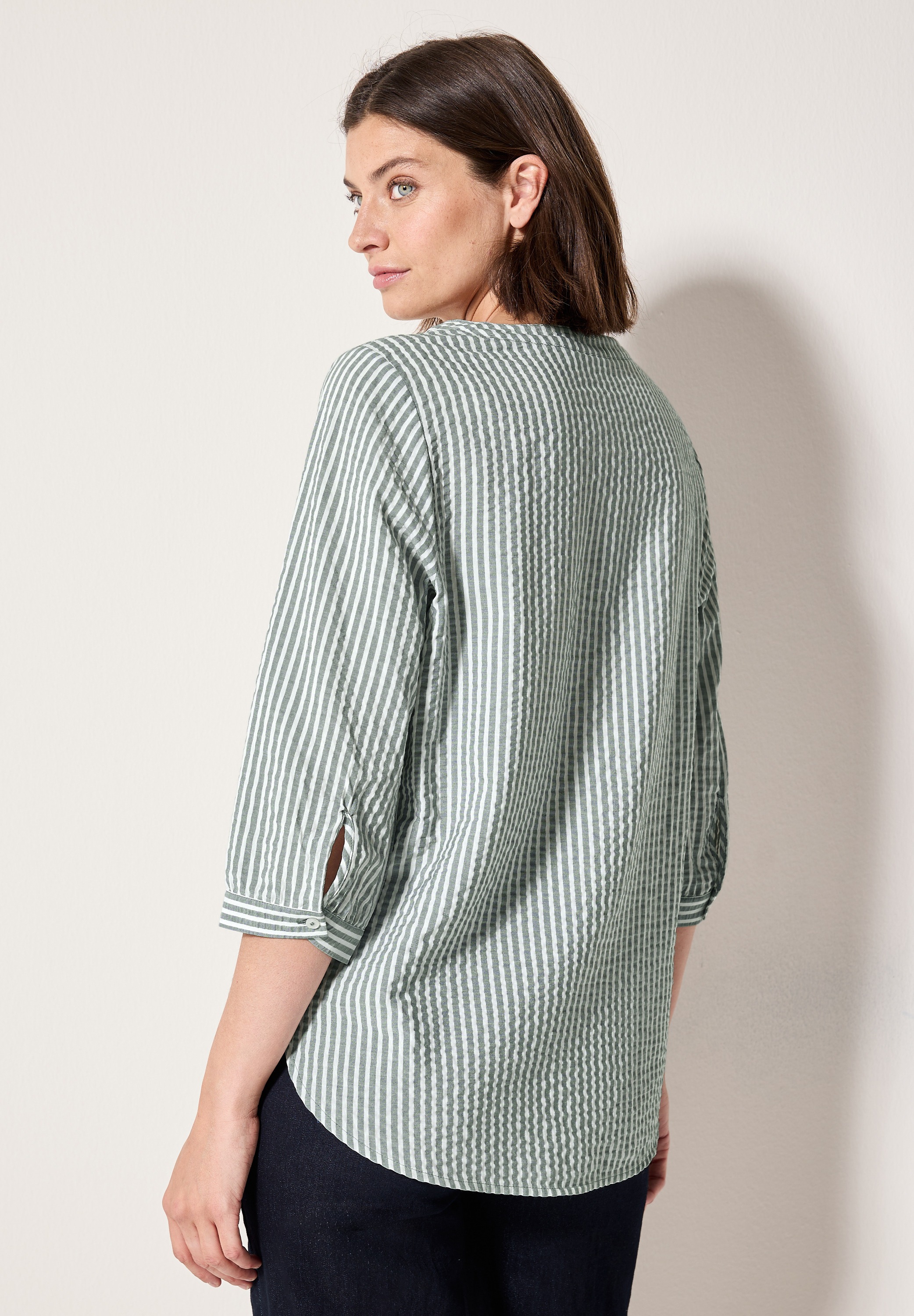 Thumbnail - Cecil Klassische Bluse, mit Streifen Muster