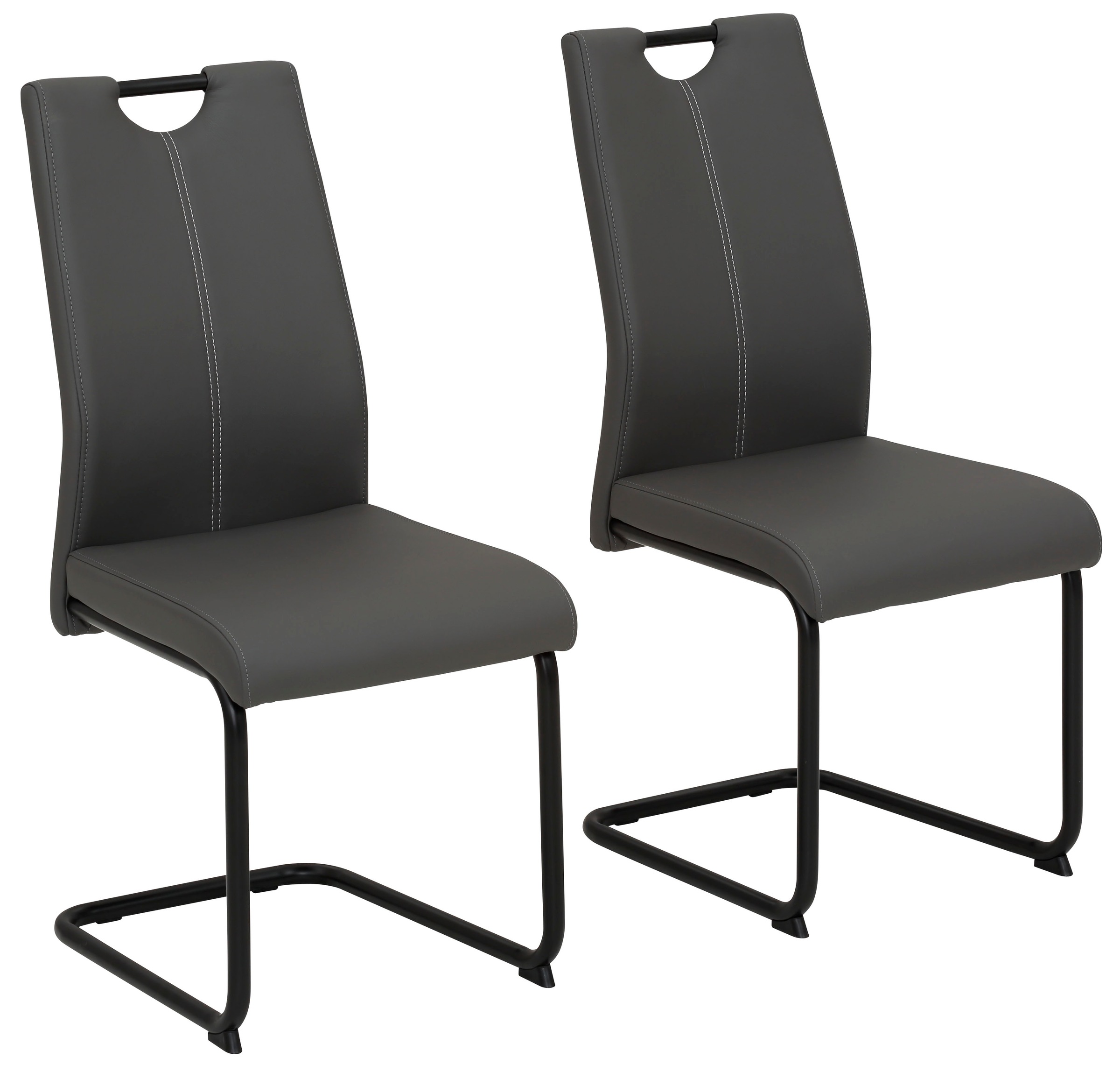 HELA Freischwinger »CORA«, (Set), 2 St., Tragegriff in schwarz