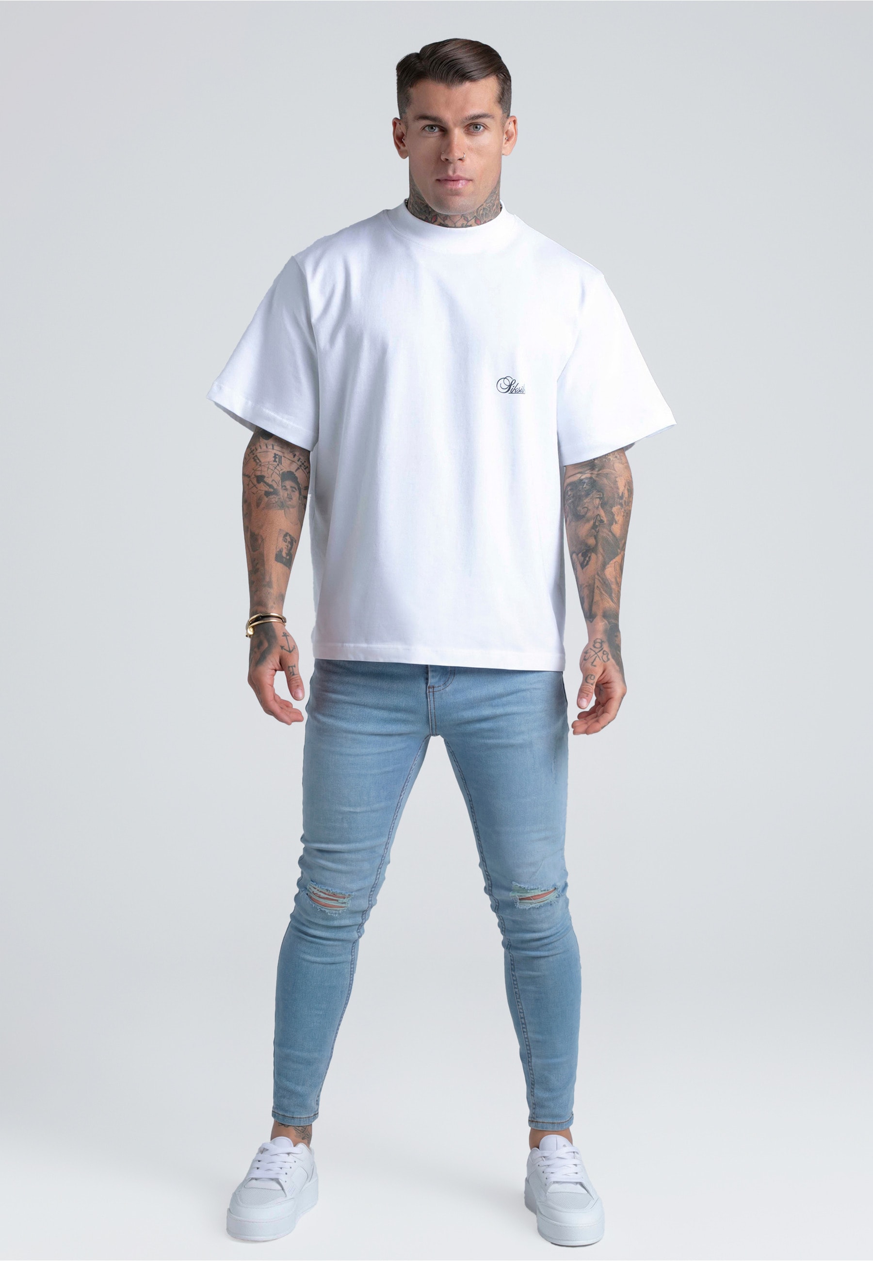 Siksilk Skinny-fit-Jeans »SikSilk Distressed Skinny Jeans«