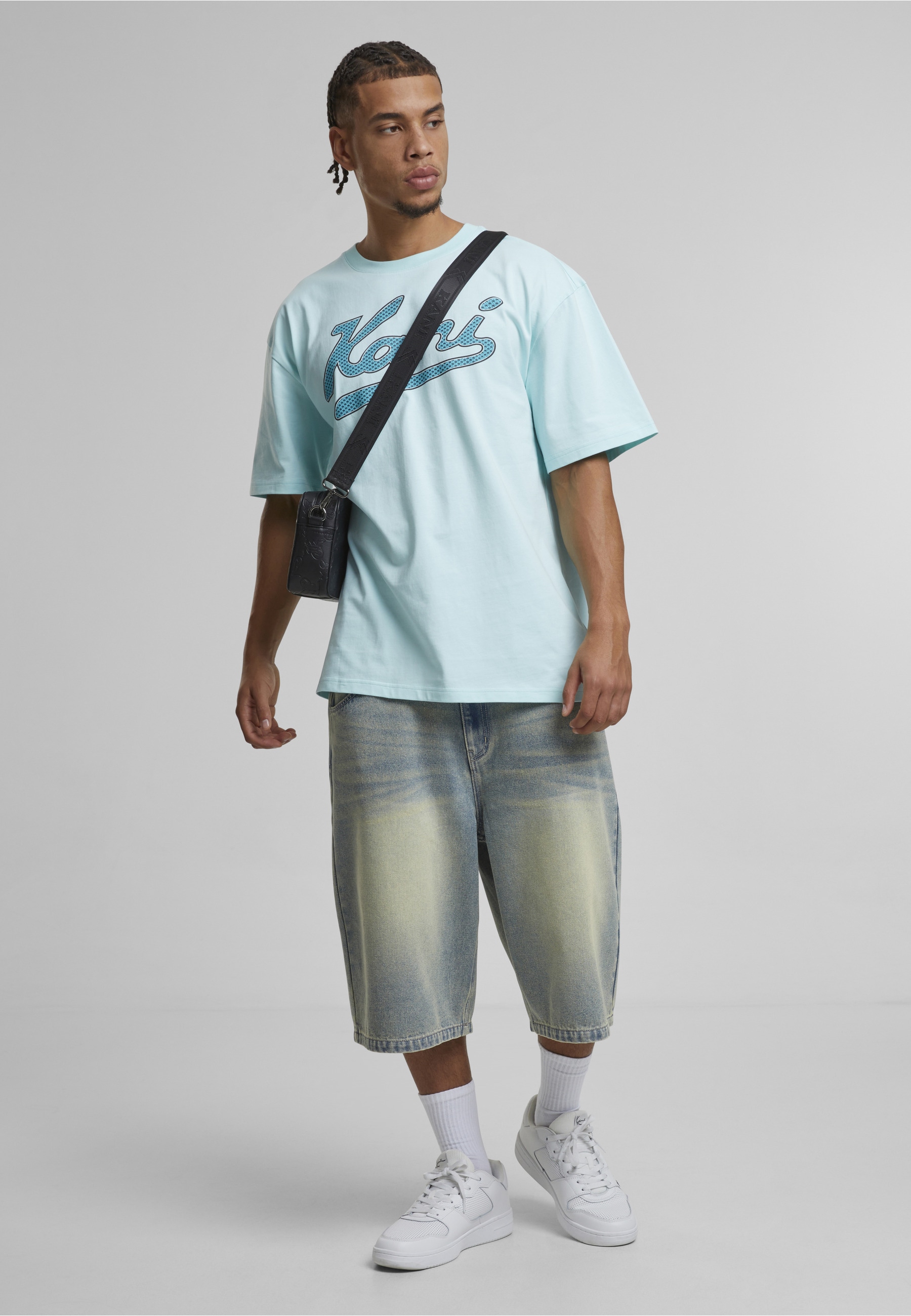 Karl Kani T-Shirt »Karl Kani Varsity Palm Print T-Shirt« 1 Stk.