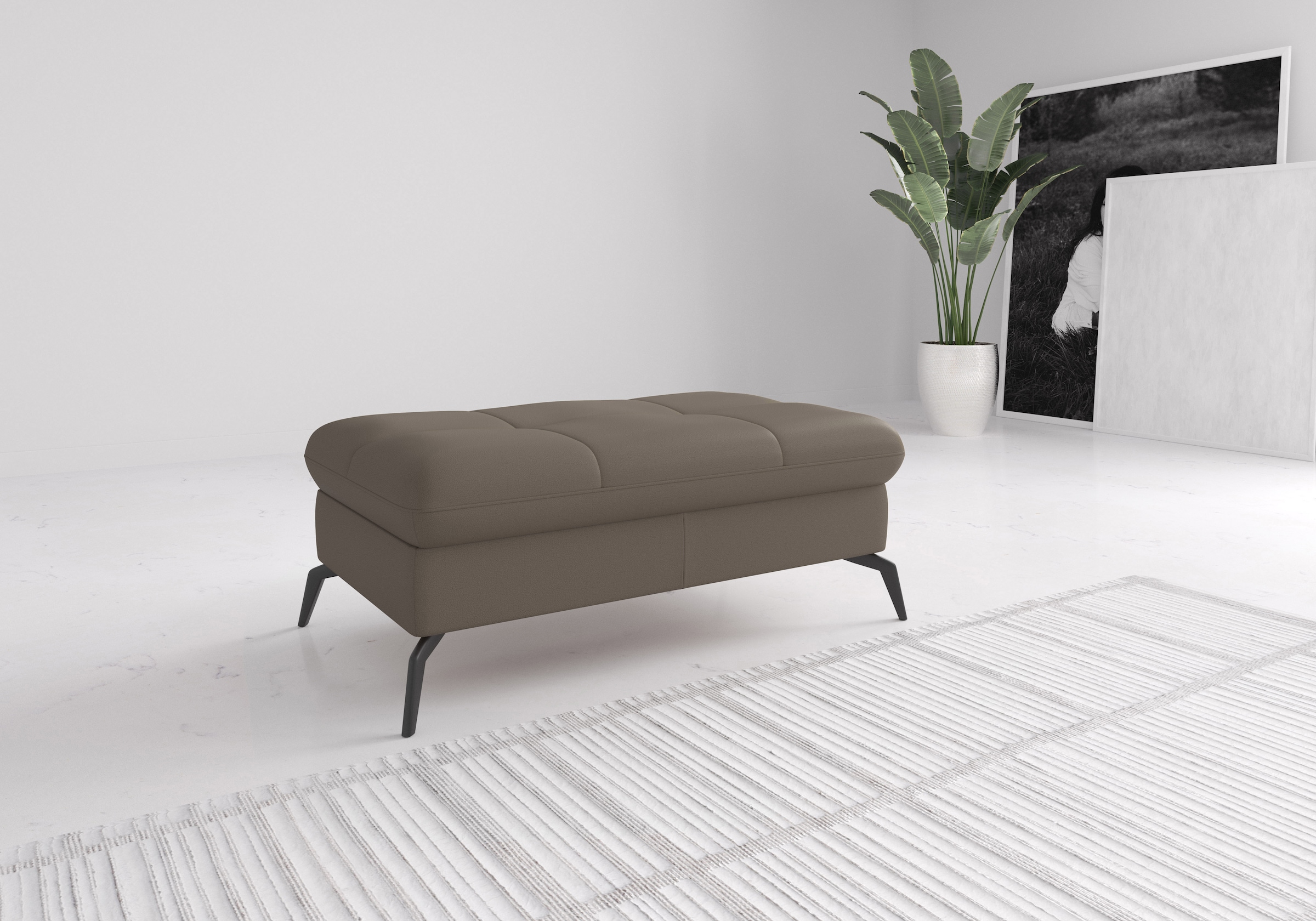 sit&more Polsterhocker "Amica" mit Stauraum