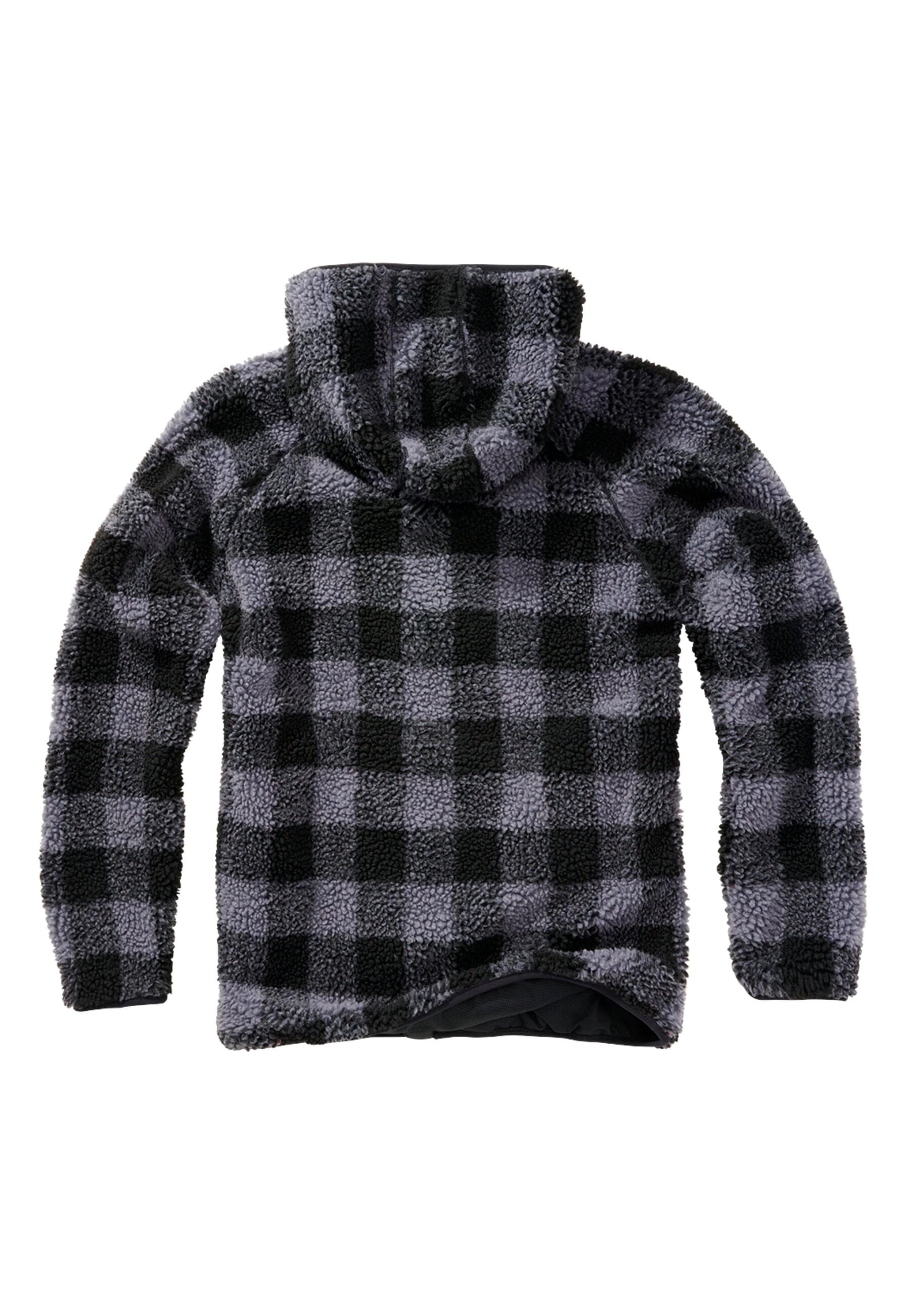 Brandit Anorak »Brandit Herren Teddyfleece Worker Jacket«, (1 St.), mit Kapuze
