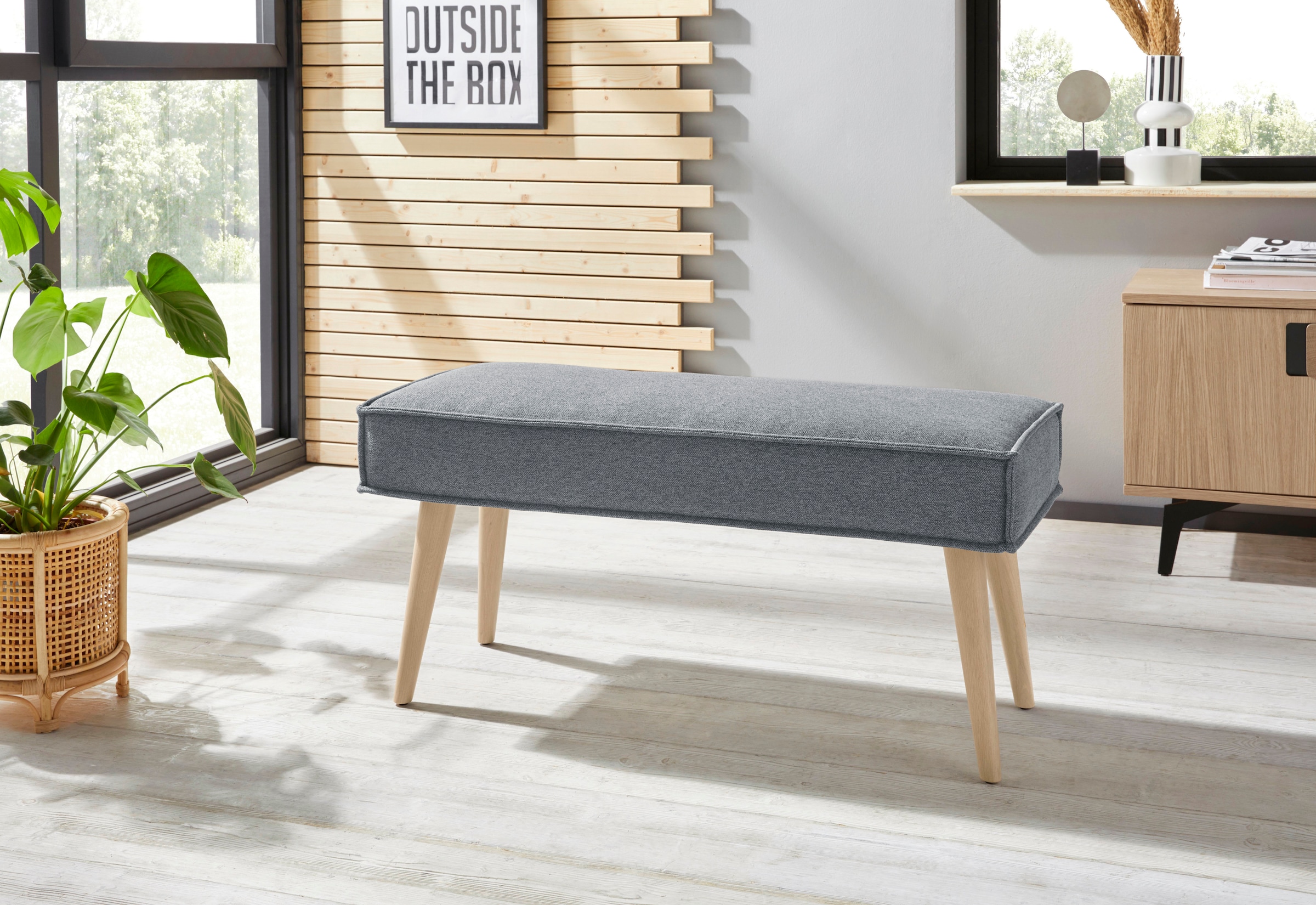 exxpo - sofa fashion Eckbank »Lungo«, Frei im Raum stellbar