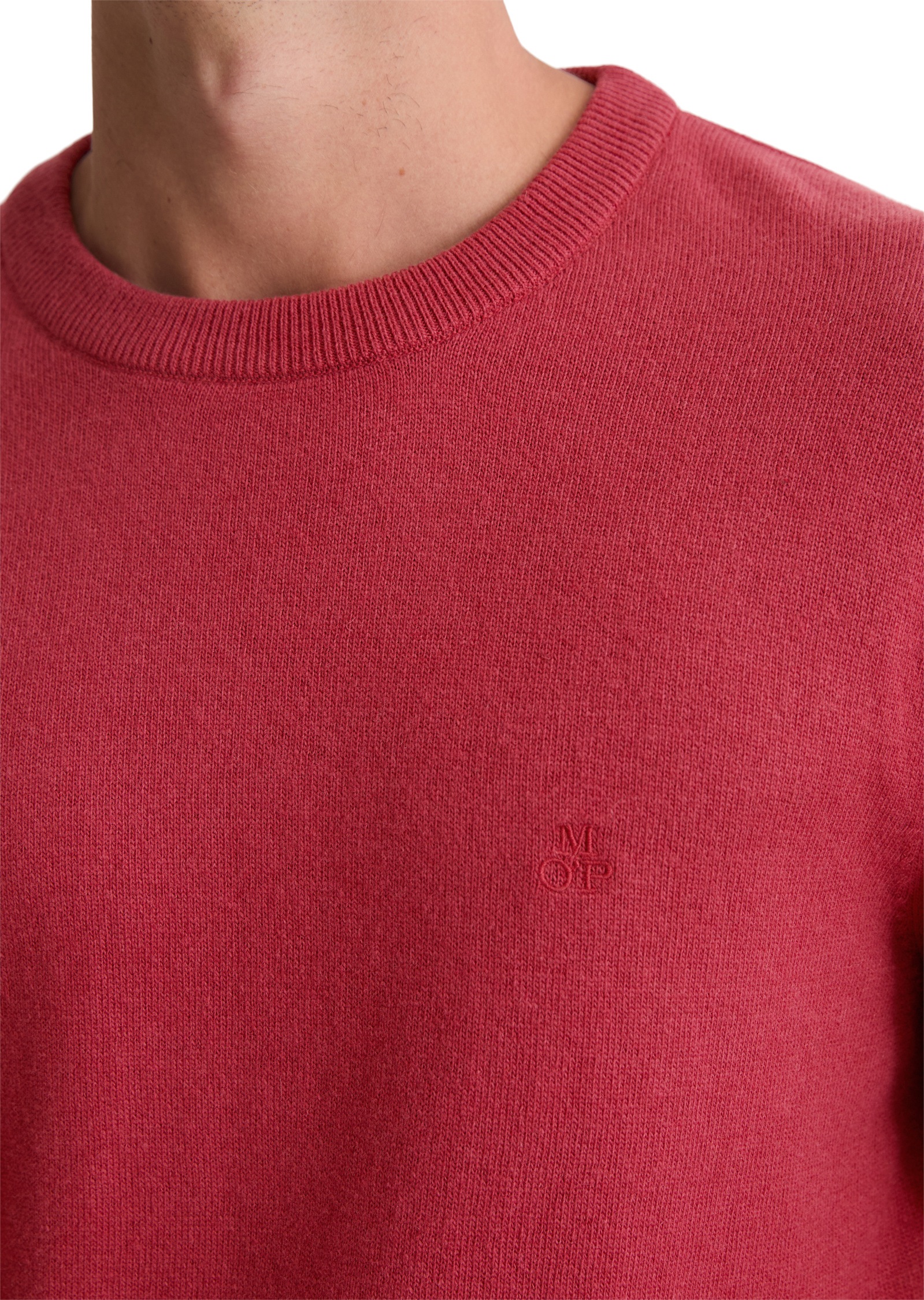 Marc O'Polo Strickpullover »aus softem Bio-Bauwoll-Schurwoll-Mix«