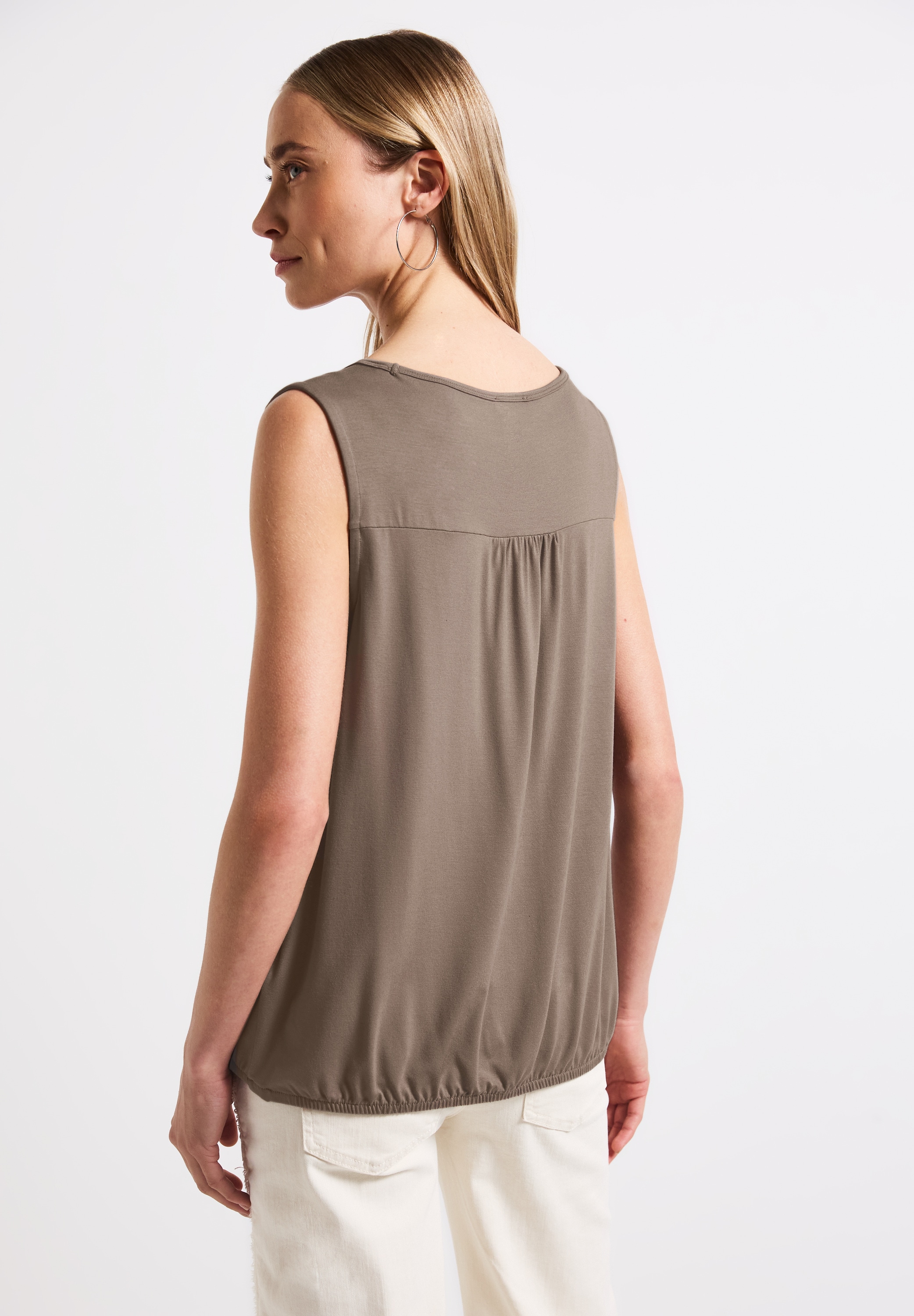 STREET ONE 2-in-1-Top, mit U-Boot-Ausschnitt