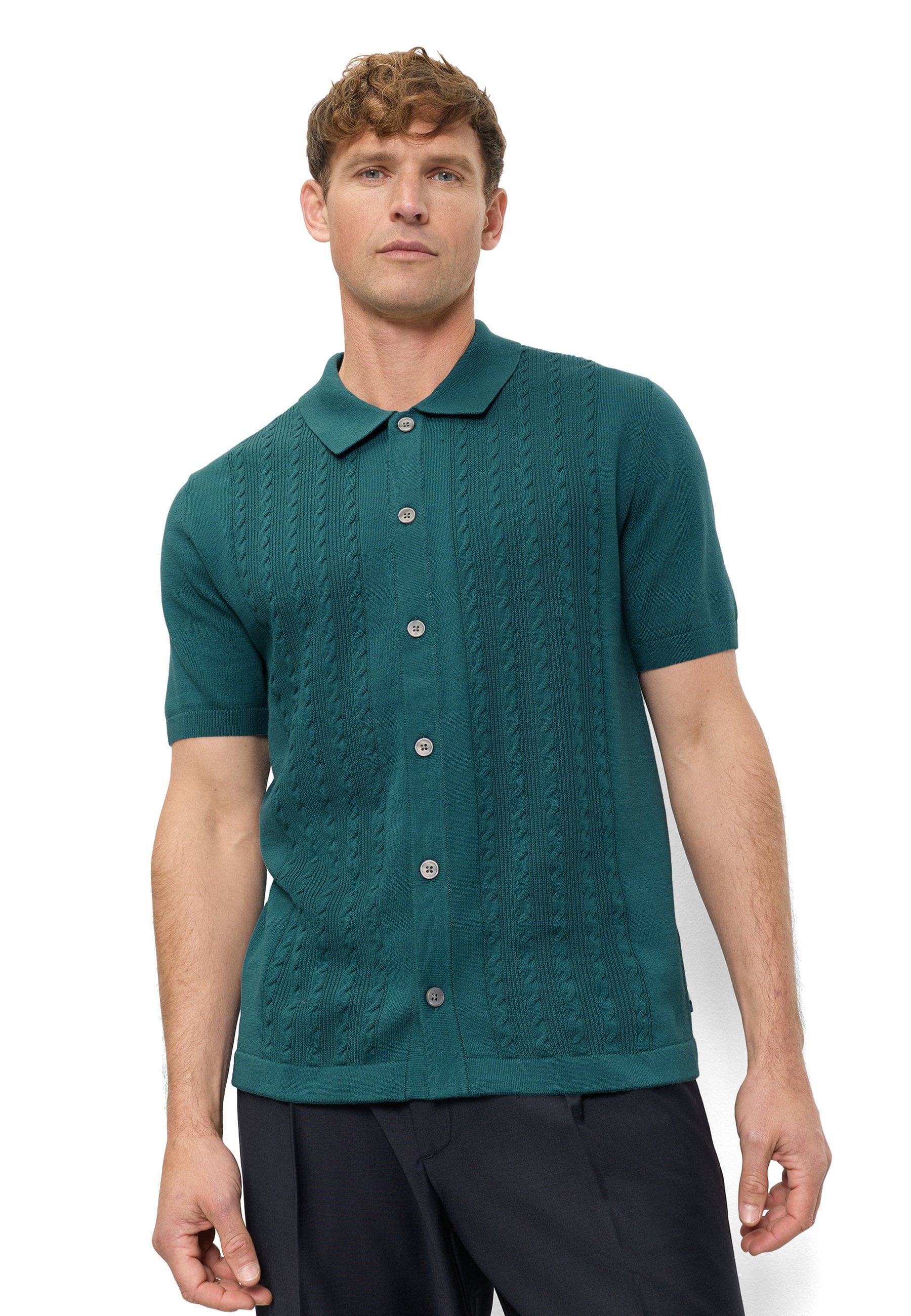 OLYMP Poloshirt "OLYMP Casual Strick" günstig online kaufen