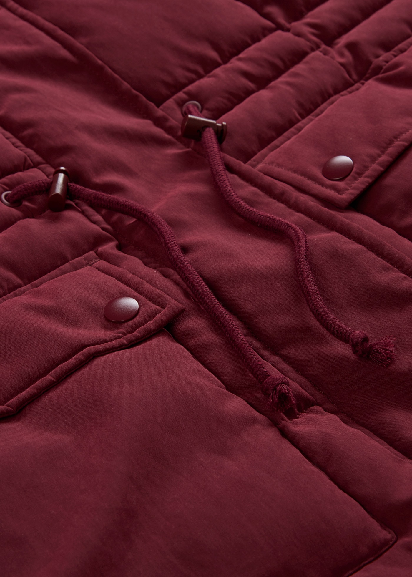 bonprix Steppmantel »Wintermantel mit seitlichen Reißverschlüssen« mit wattiertem Material und Futter, gerade Passform, mit Kapuze