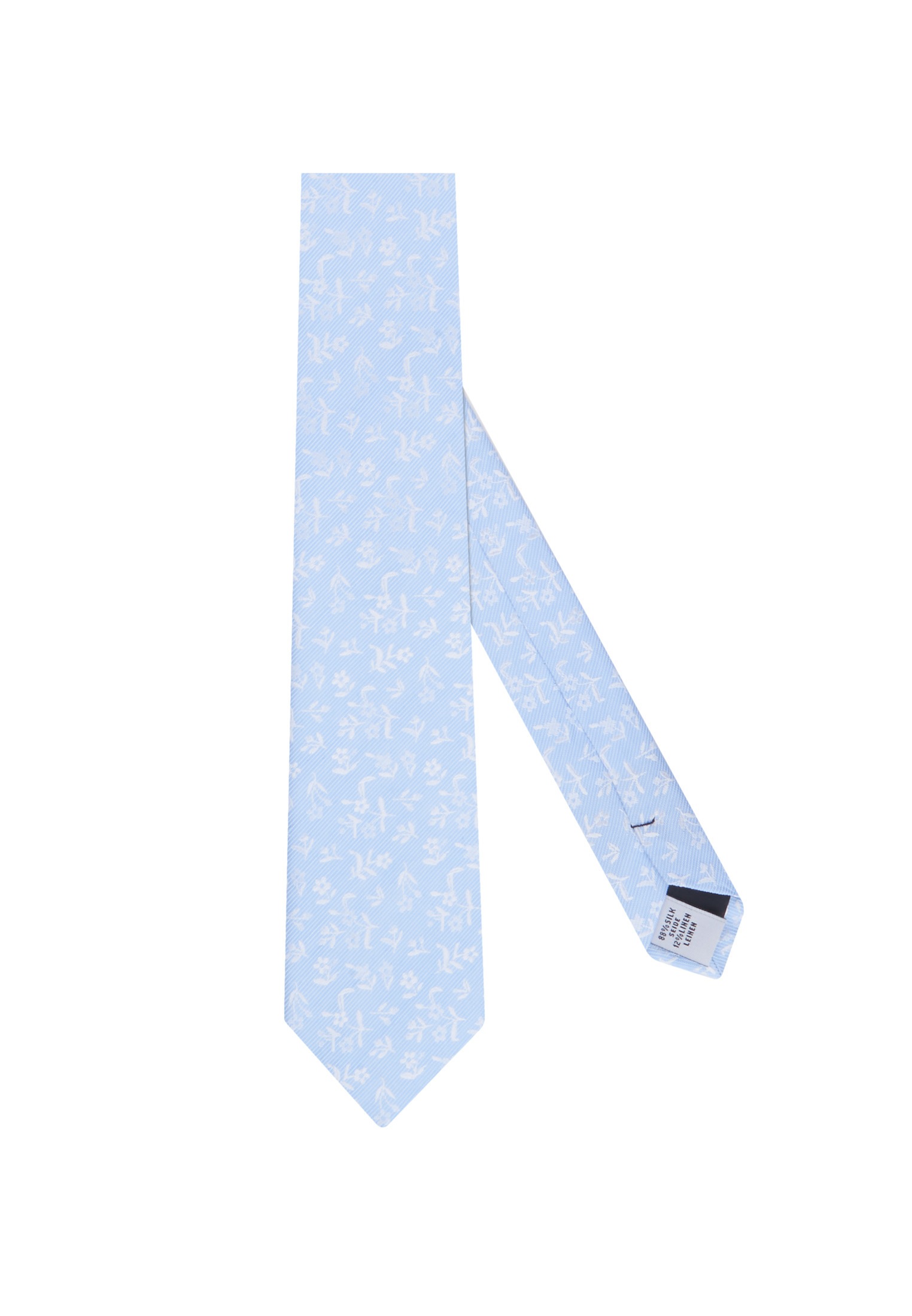 Thumbnail - seidensticker Krawatte "Schwarze Rose" Breit (7cm) Kleinmuster