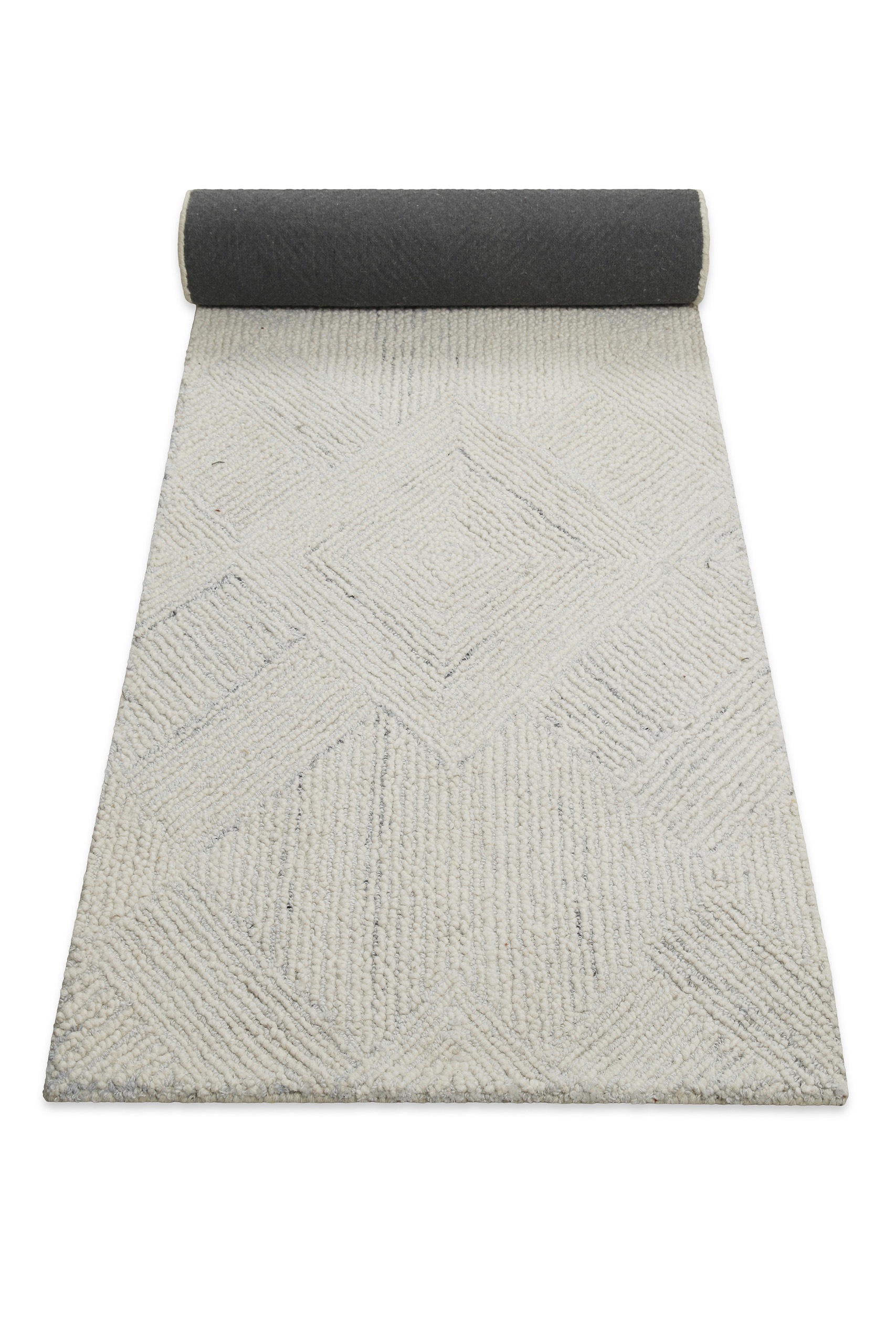 Wecon home Teppich »Hamptons THIRTYTHREE«, rechteckig, 15 mm Höhe, Läufer, Fasermix, Kurzflor, Wohnzimmer, elegant, robust, geometrisch