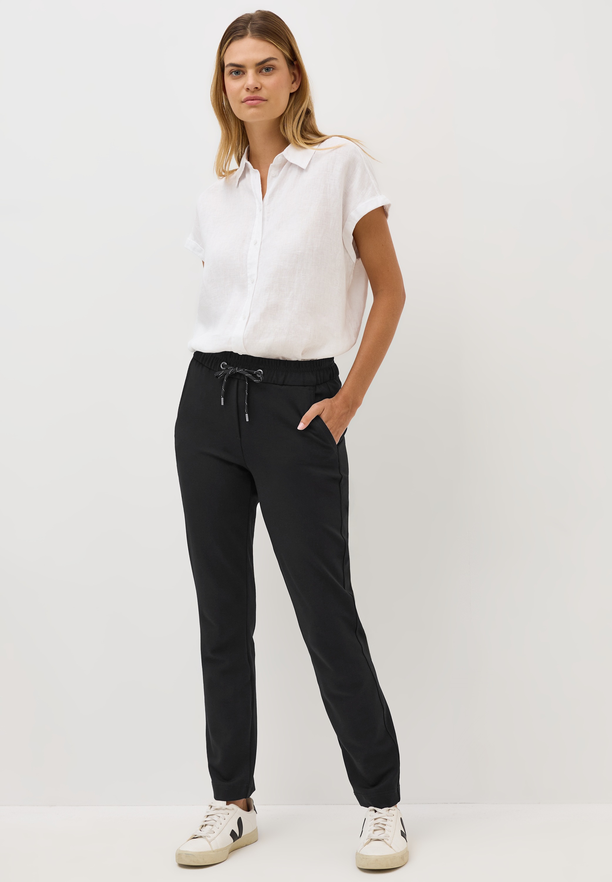 Cecil Jogger Pants, Middle Waist